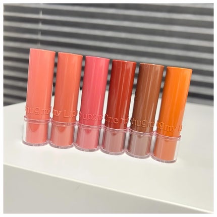 ハグマイリップ カラーロックプランピーバーム/up2me/口紅を使ったクチコミ(2枚目)