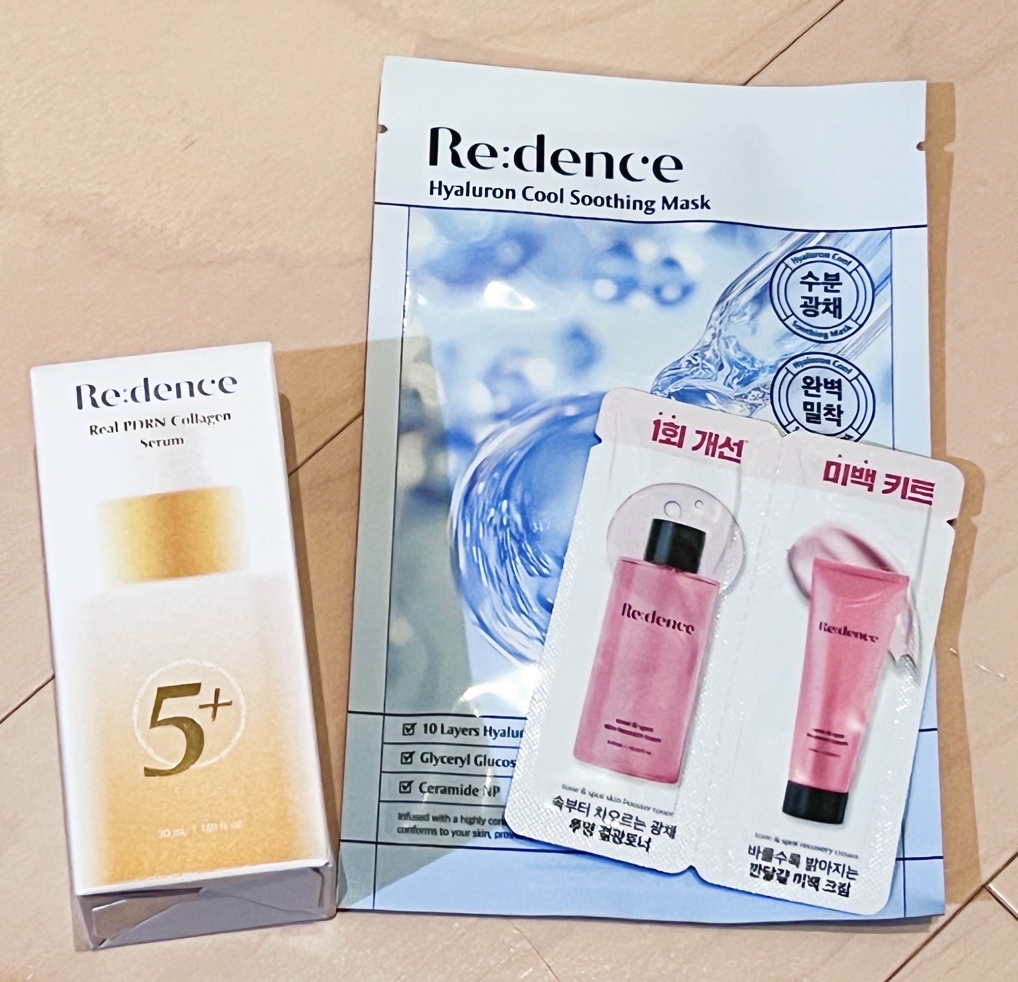 リデンスリアルPDRNコラーゲンアンプル/redence/美容液を使ったクチコミ（1枚目）