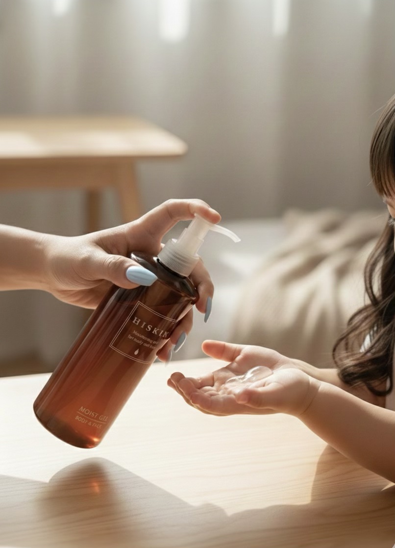 HISKIN モイストジェルN のクチコミ「ぷるんっ🫧
新感覚の ジェルワセリン 使ってみたよ🤍

ワセリンなのに
✔ ベタつかない
✔ .....」（3枚目）