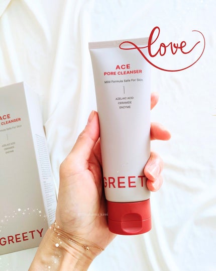 ACE pore cleanser /GREETY/洗顔フォームを使ったクチコミ(4枚目)
