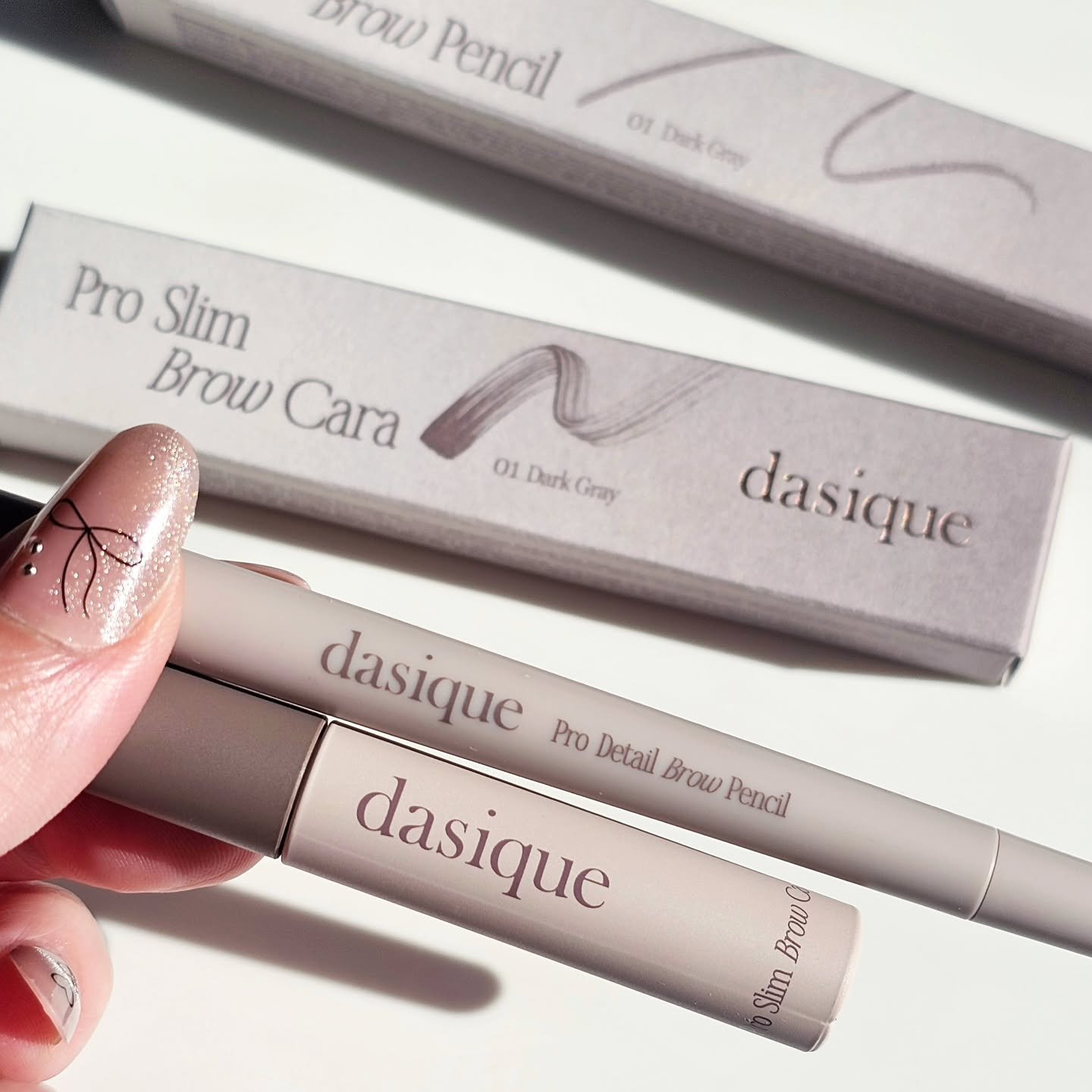 プロスリムブロウカラ/dasique/マスカラを使ったクチコミ（1枚目）