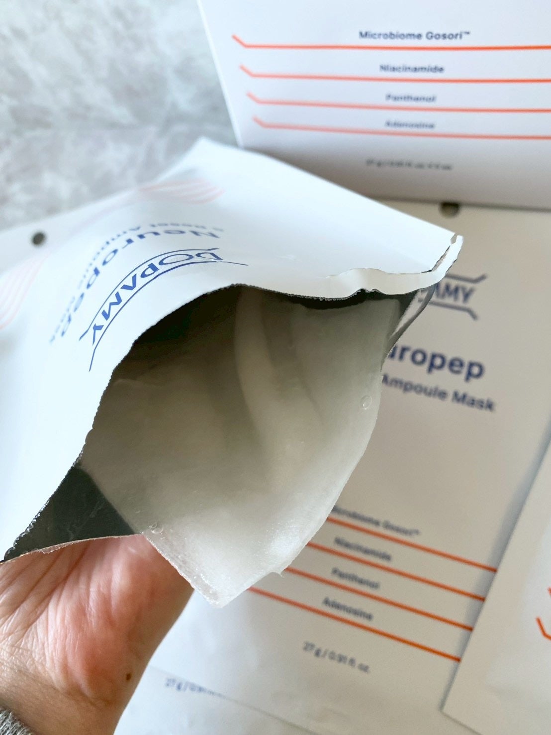 Neuropep 8 Reset Ampoule Mask/DOPAMY/シートマスク・パックを使ったクチコミ(2枚目)