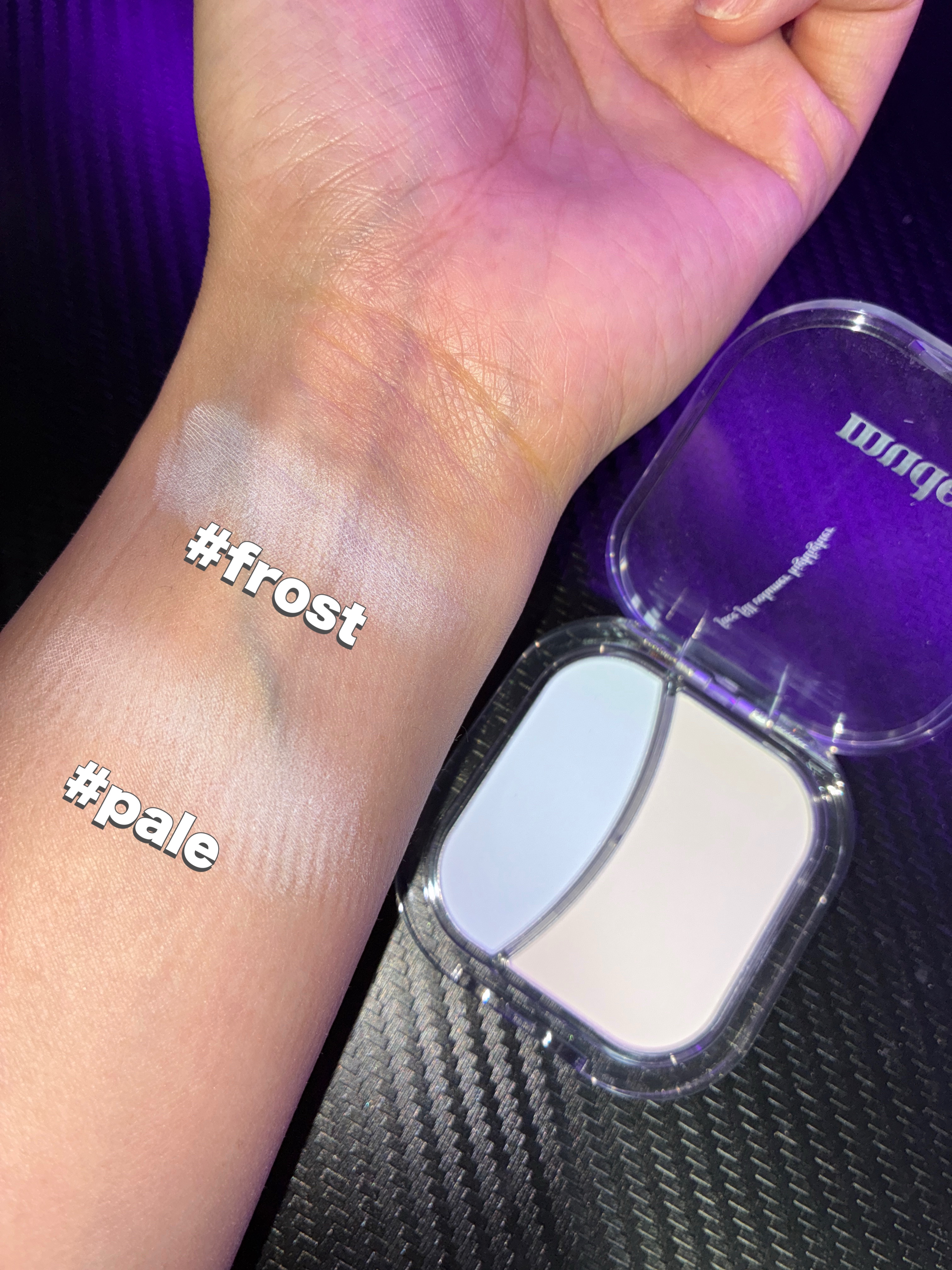 フェイスボリューマーハイライター/mude./パウダーハイライトを使ったクチコミ（3枚目）