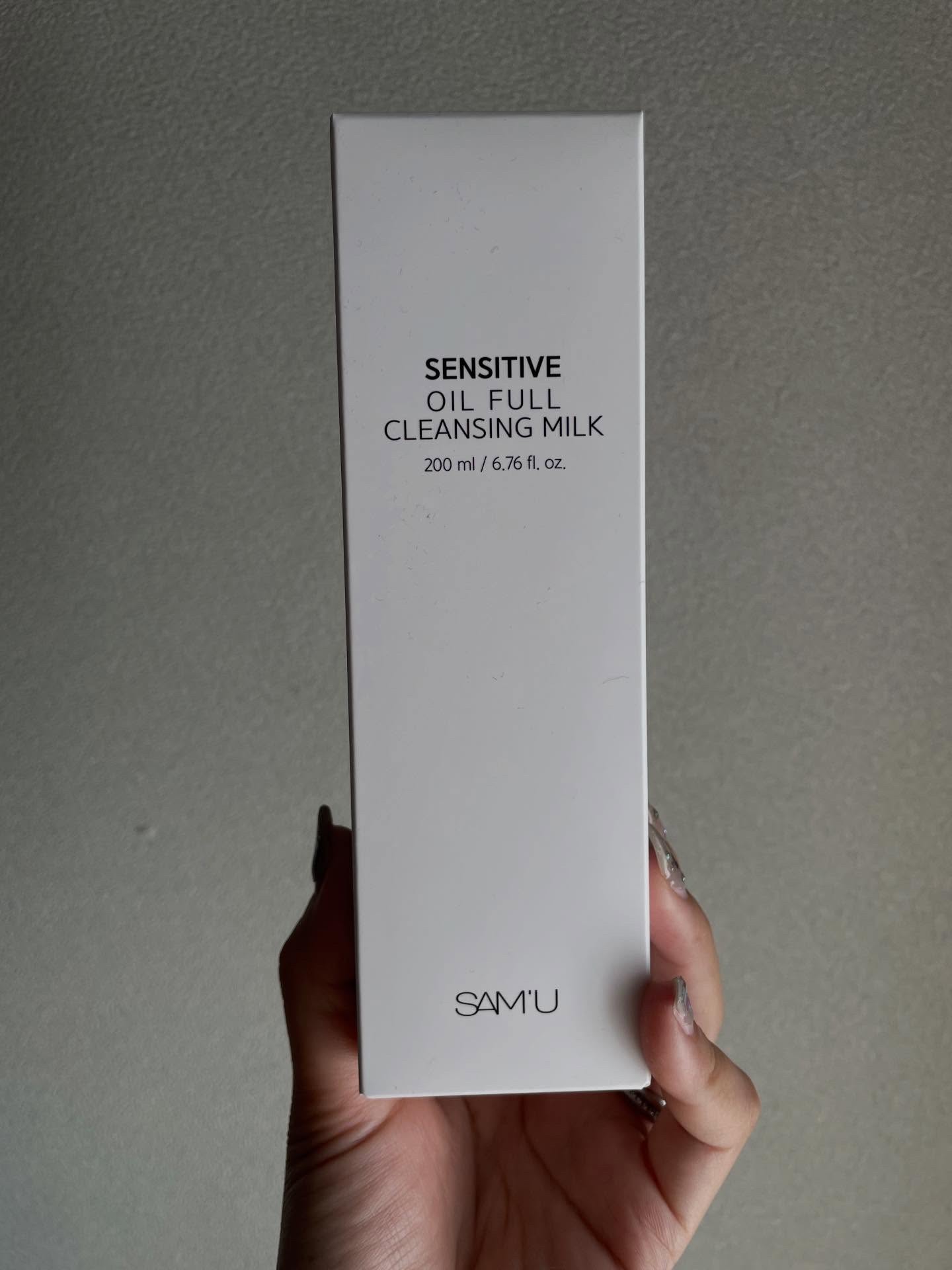センシティブオイルフルクレンジングミルク/SAM'U/ミルククレンジングを使ったクチコミ（2枚目）