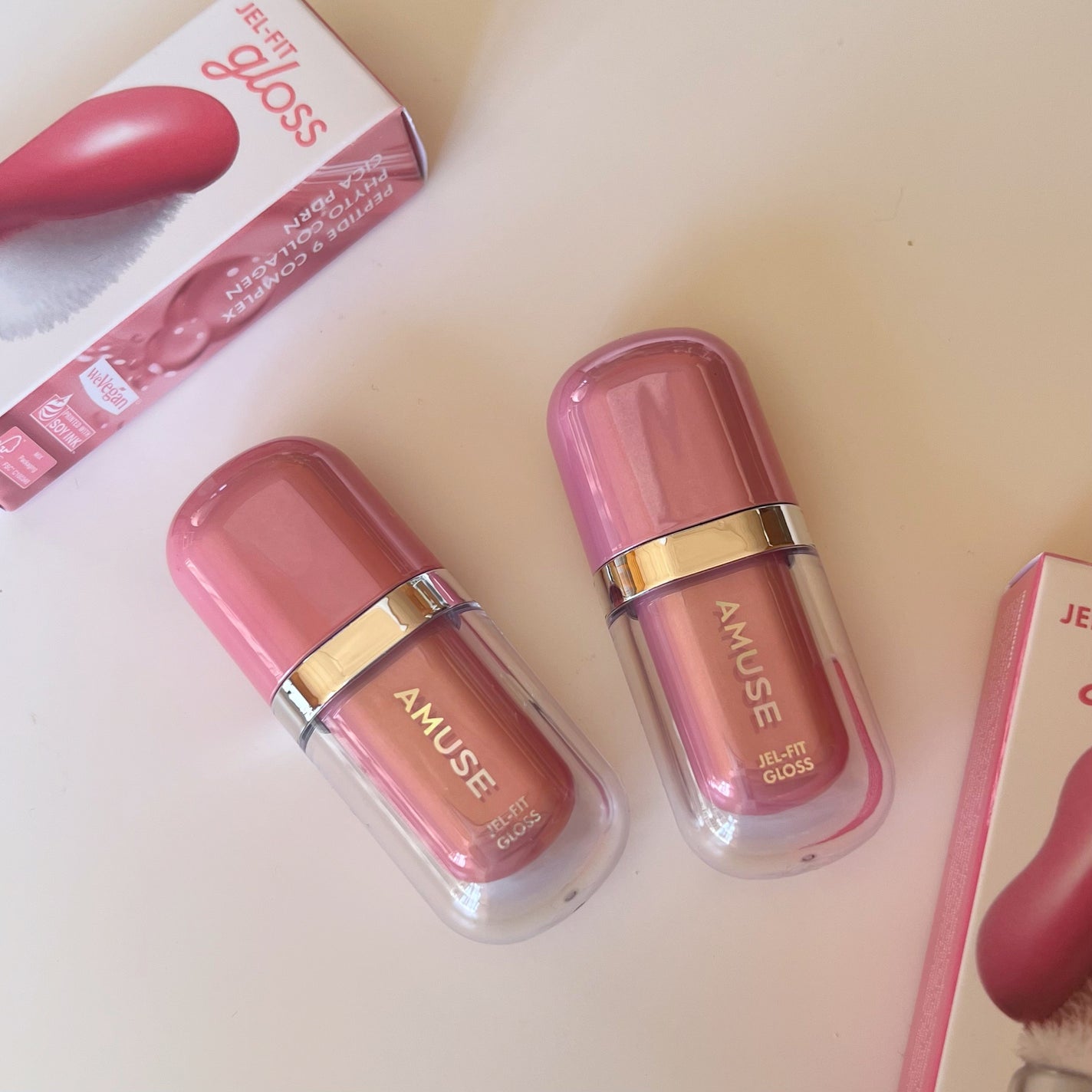 ジェルフィットグロス/AMUSE/リップグロスを使ったクチコミ(1枚目)