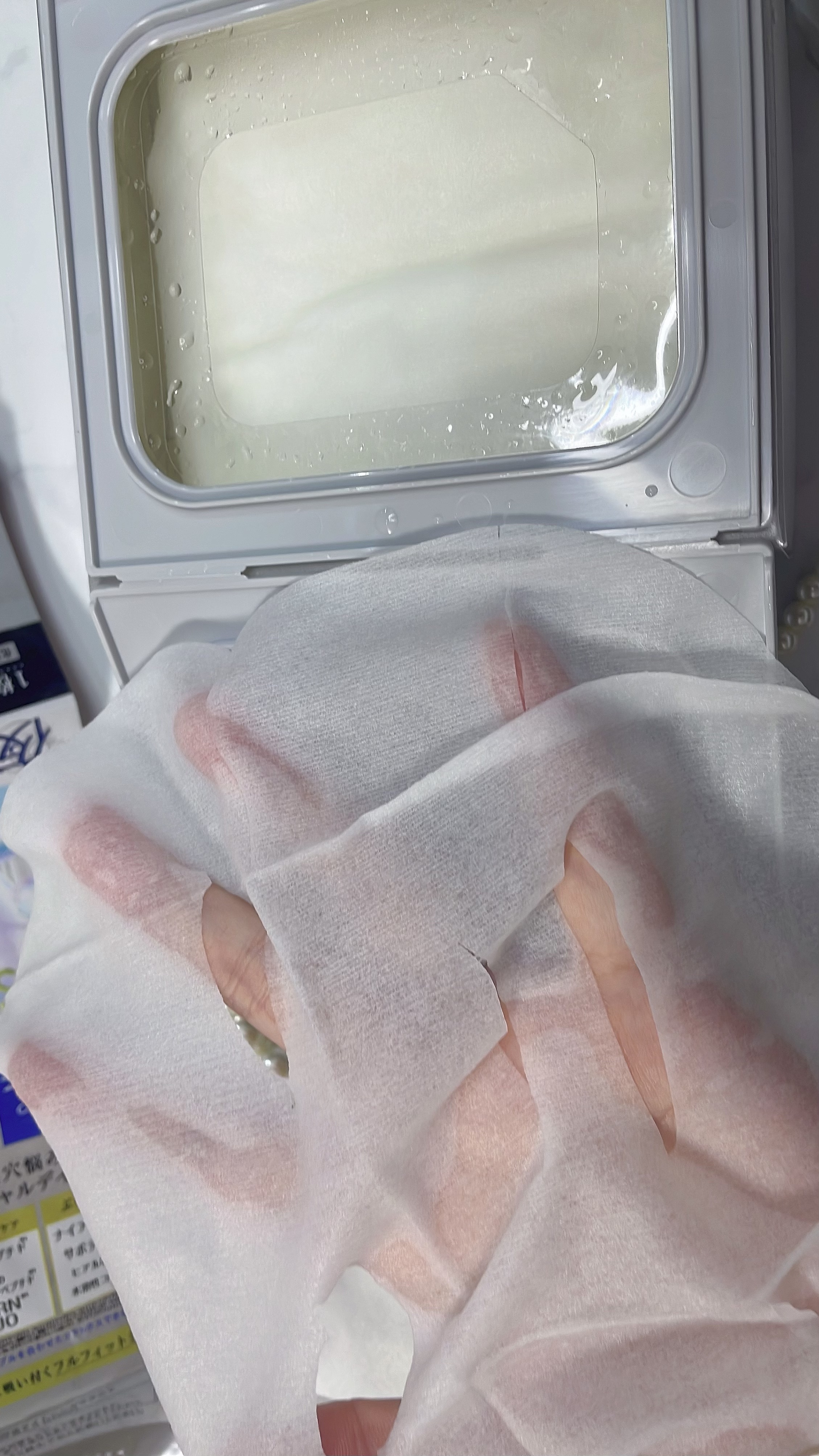 サボリーノ メガショット 夜用白玉美容マスク/サボリーノ/シートマスク・パックを使ったクチコミ（2枚目）