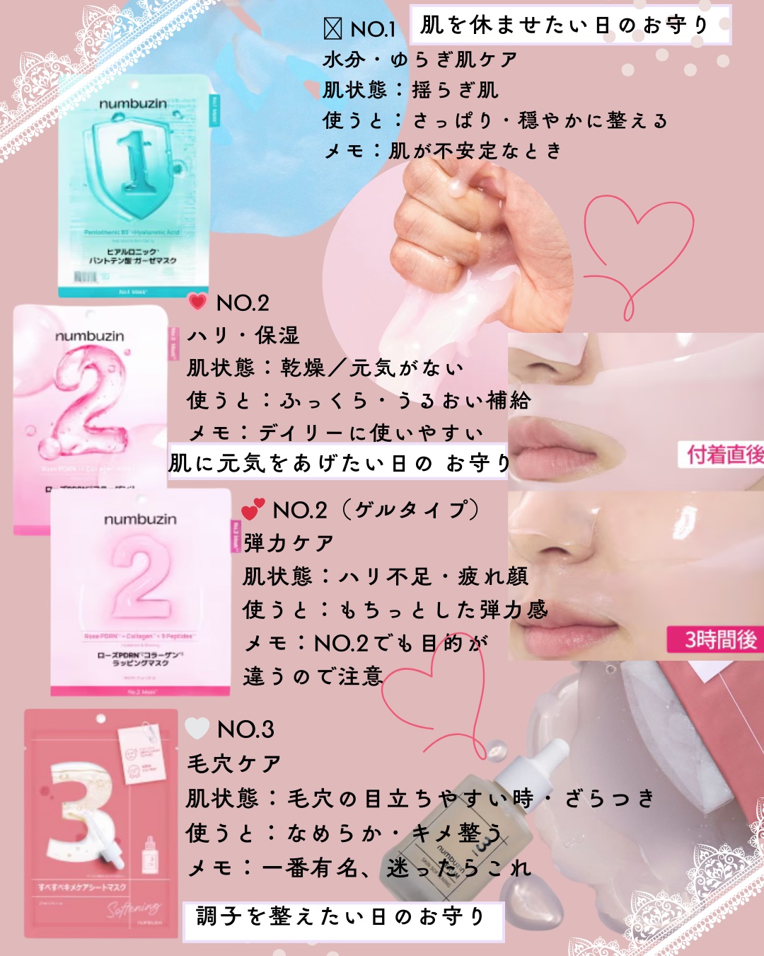 4番 ひんやりクーリングシートマスク/numbuzin/シートマスク・パックを使ったクチコミ（2枚目）