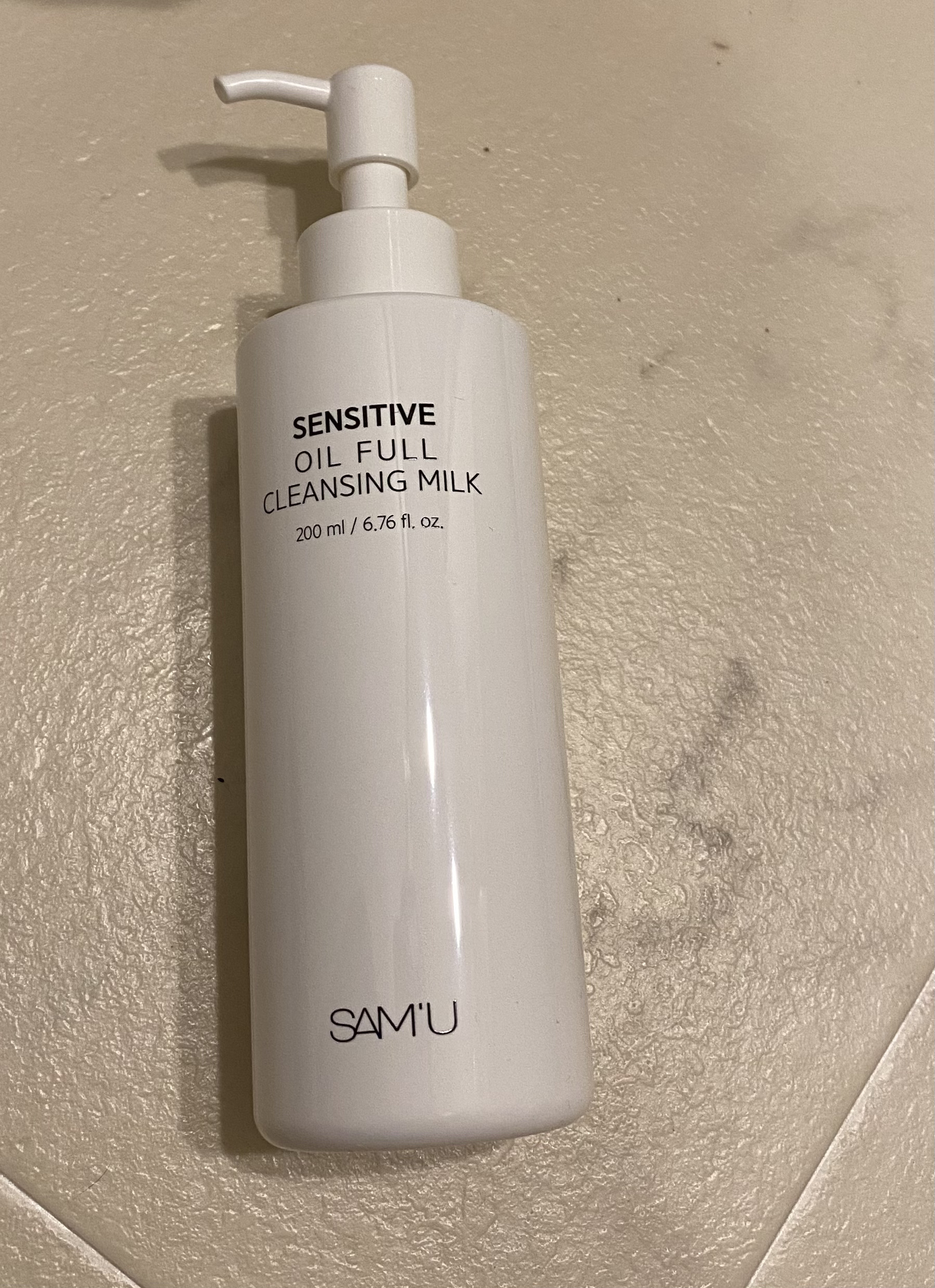 センシティブオイルフルクレンジングミルク/SAM'U/ミルククレンジングを使ったクチコミ（1枚目）