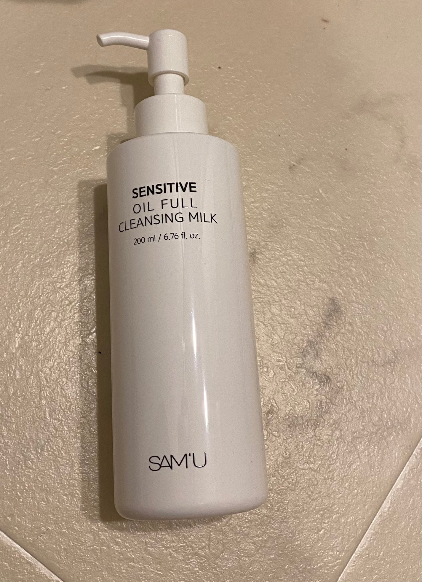 センシティブオイルフルクレンジングミルク/SAM'U/ミルククレンジングを使ったクチコミ(1枚目)