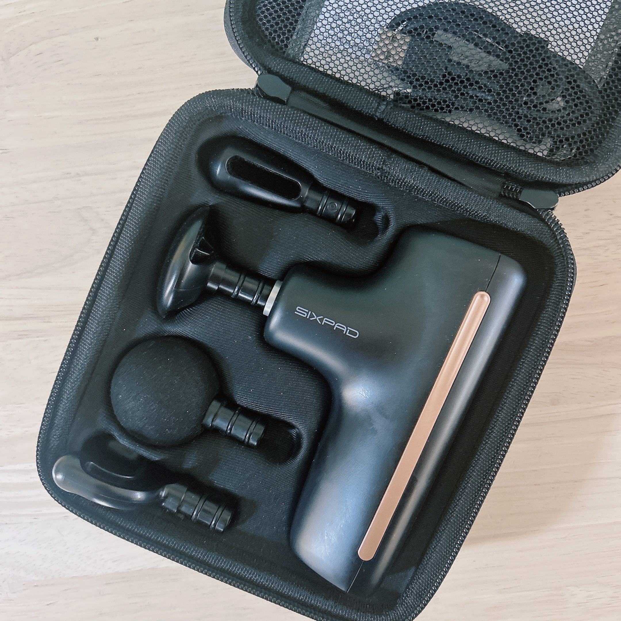 MTG　パワーガン　アクティブ

♡パワフルな振動とピンポイントな刺激
♡全身のセルフケアをボタンひとつで
♡コンディションや目的に応じて選べる5段階の振動機能
♡4種類のアタッチメントで身体に合わせたケアが可能

めちゃくちゃあって良かっ