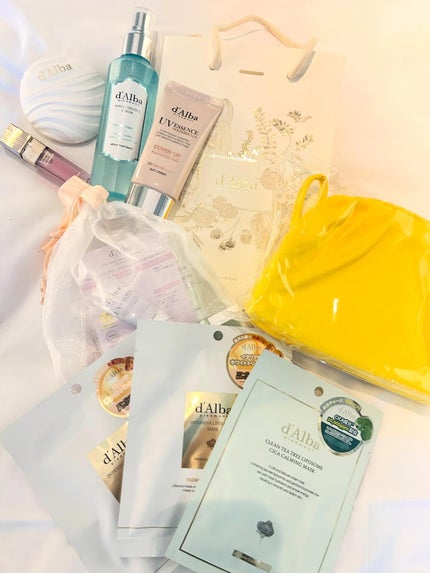 のんちゃん on LIPS 「💛d'Albaポップアップが豪華すぎた💛愛用中のダルバのイベン..」(5枚目)