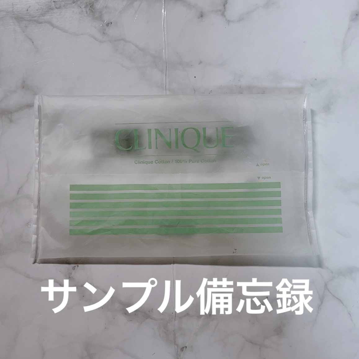 CLINIQUE クリニーク コットン Nのクチコミ「サンプル備忘録🫶🫶🫶

CLINIQUE クリニーク コットン N❤︎.*

これ前に使ってた.....」（1枚目）