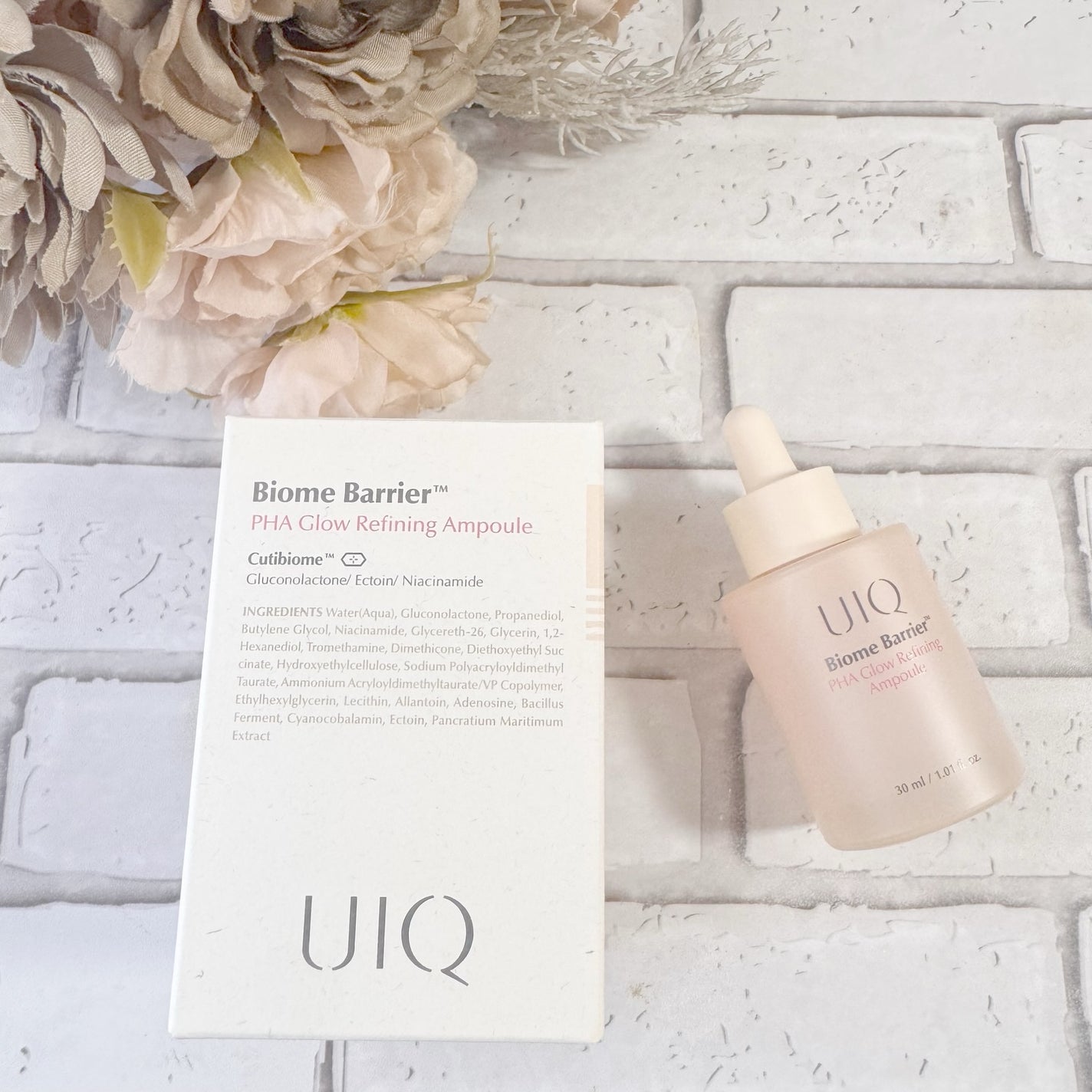 バイオームバリアPHAグローリファイニングアンプル/UIQ/美容液を使ったクチコミ(5枚目)