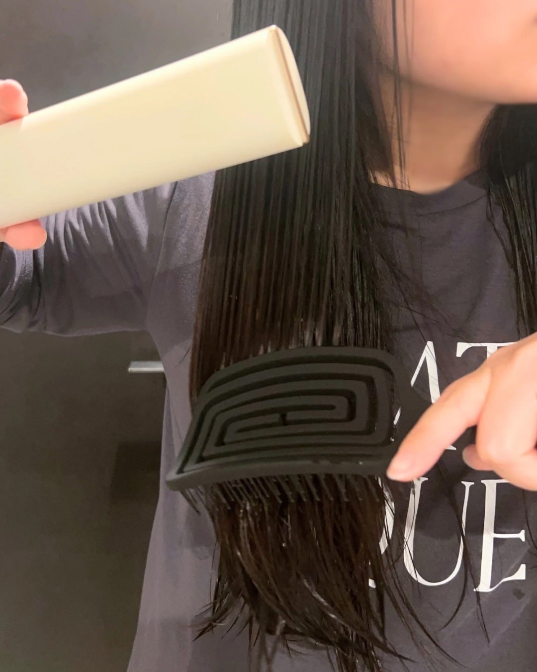 87saku ハナサク 速乾ブラシ/87saku/ヘアブラシを使ったクチコミ(7枚目)