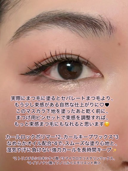 カールロックマスカラベース N/D-UP/マスカラ下地を使ったクチコミ(6枚目)