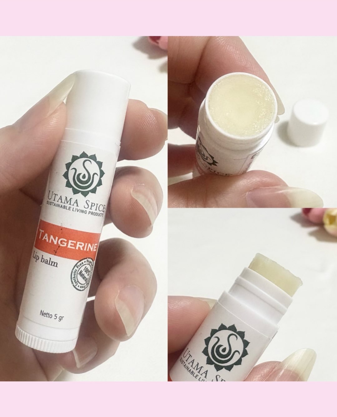 UTAMA SPICE リップバームのクチコミ「❤︎ @beautygram_yuri❤︎❤︎❤︎他の投稿も見てね❤︎

今回紹介するのは、
.....」（3枚目）