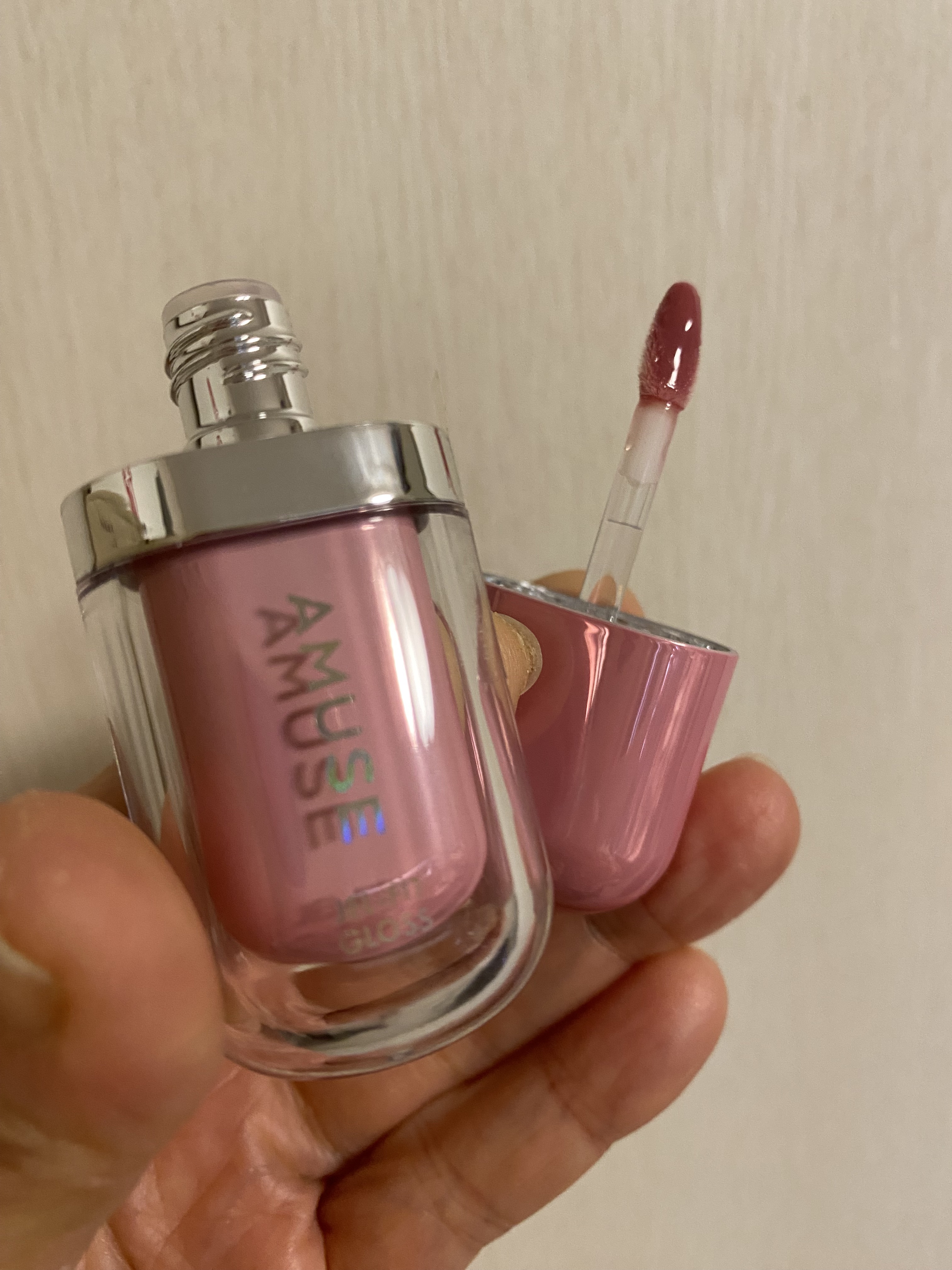 ジェルフィットグロス/AMUSE/リップグロスを使ったクチコミ（1枚目）