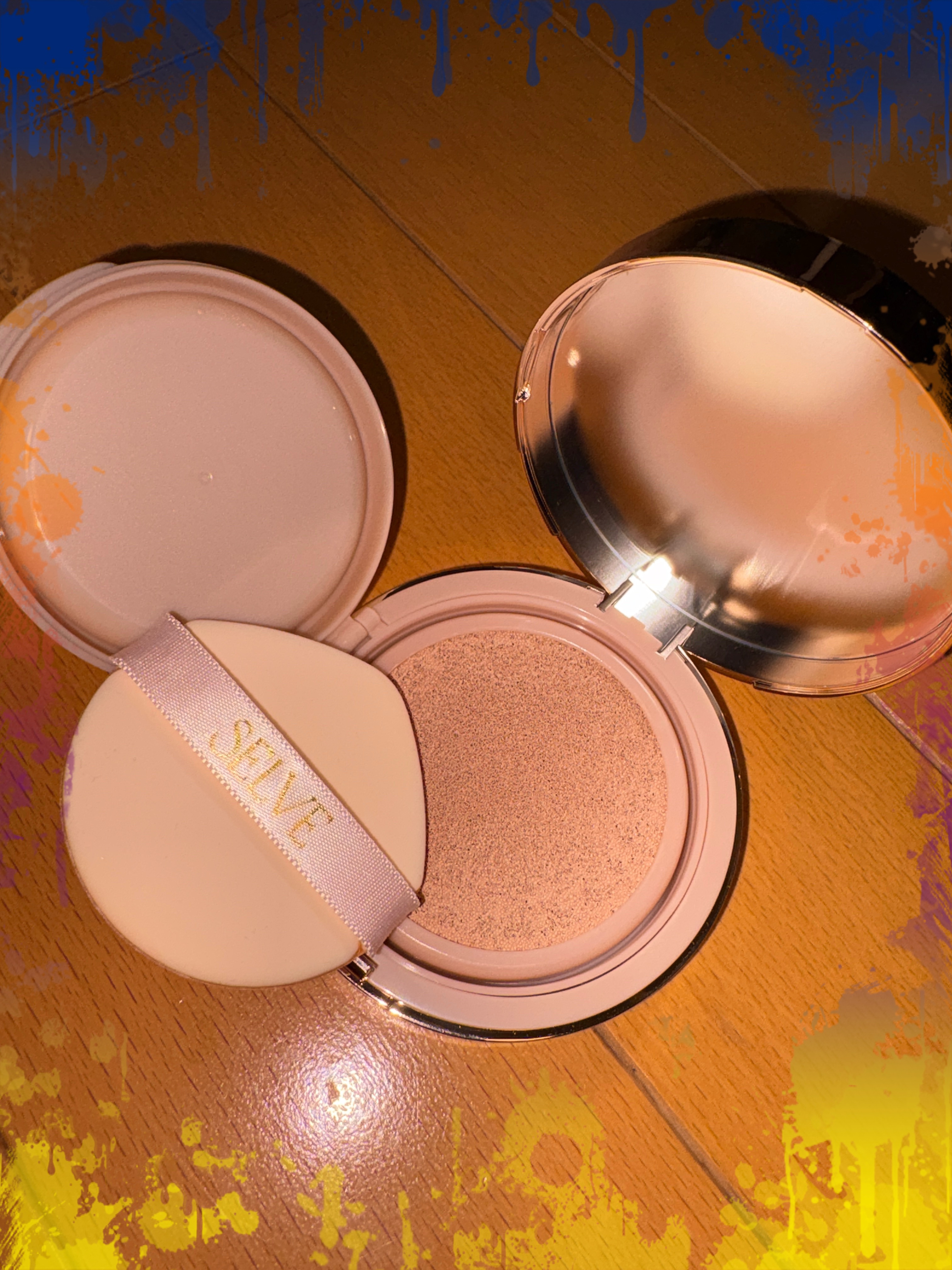 ピュアポリッシュクッションファンデーション/SELVE/クッションファンデーションを使ったクチコミ（1枚目）