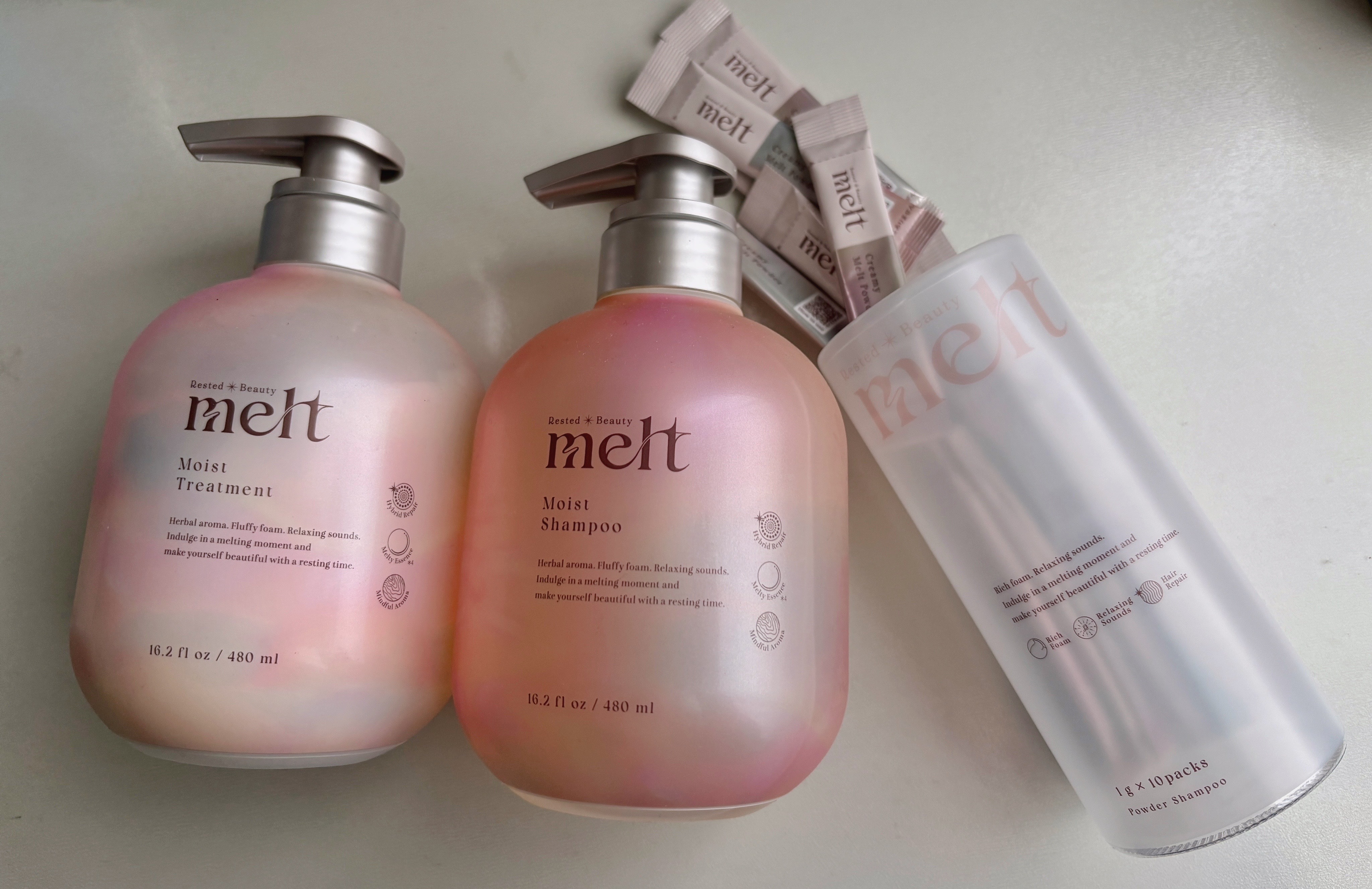 クリーミーメルトパウダー/melt/市販シャンプーを使ったクチコミ（1枚目）