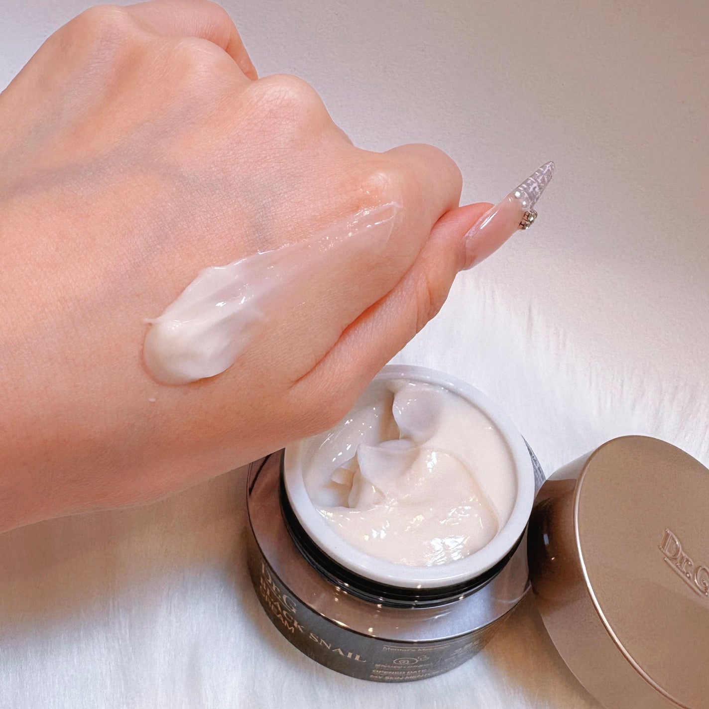 ブラックスネイル クリーム/Dr.G/フェイスクリームを使ったクチコミ(3枚目)