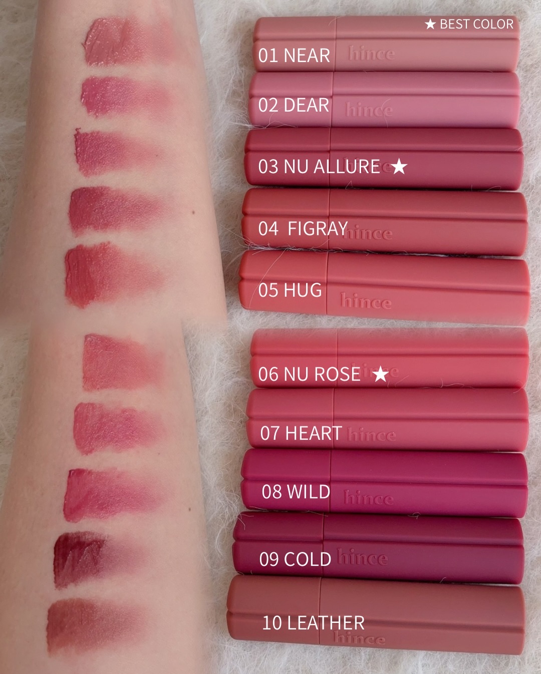 ニュー・ブラーティント/hince/リップティントを使ったクチコミ（3枚目）