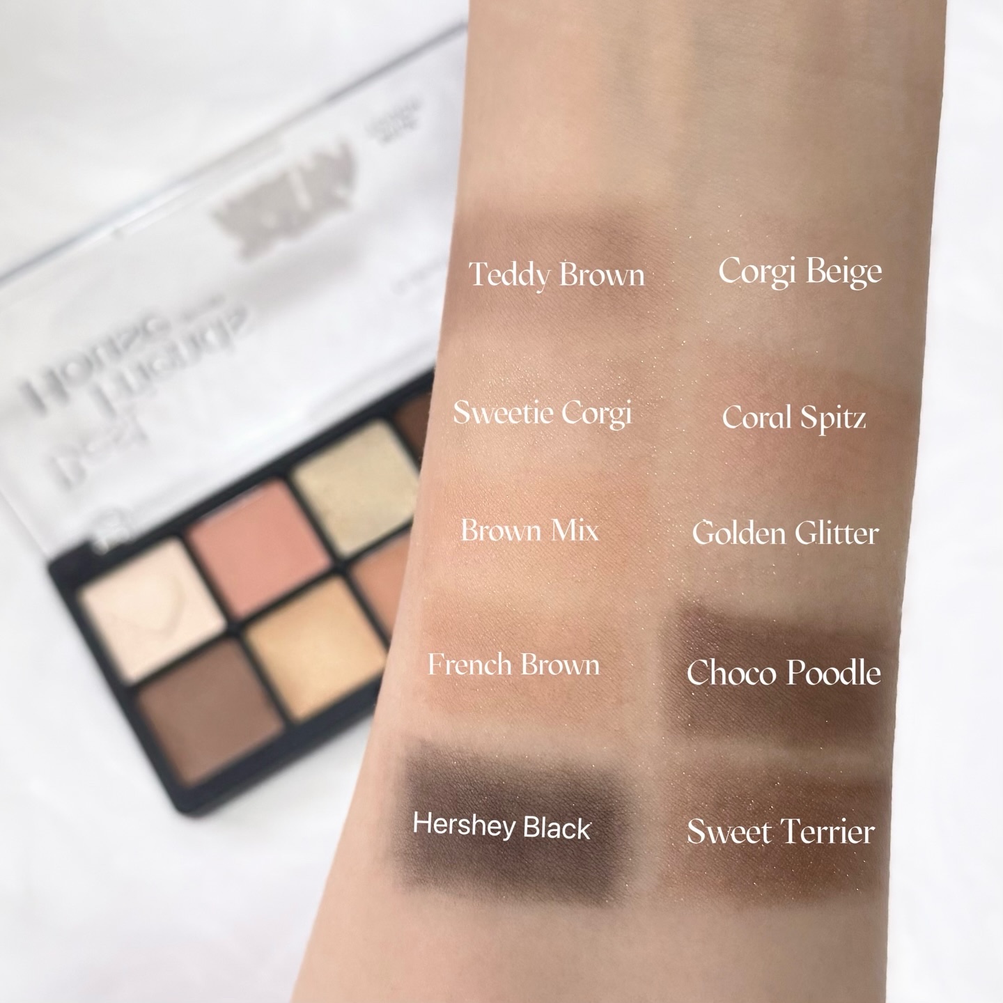 ビーマイベストフレンズハウスパレット/Milk Touch/アイシャドウパレットを使ったクチコミ（2枚目）