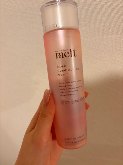 メルト モイストコンディショニングウォーター/melt/アウトバストリートメントを使ったクチコミ(1枚目)