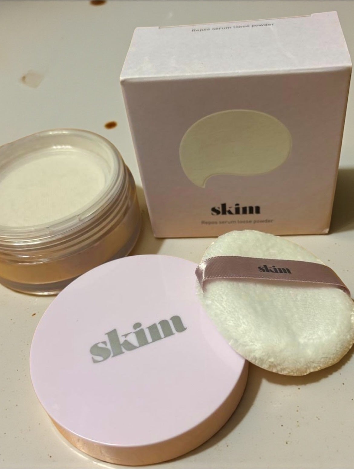 ルポ セラム ルースパウダー/skim /ルースパウダーを使ったクチコミ(2枚目)