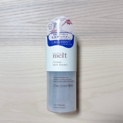 melt メルト クリーミーメルトフォームのクチコミ「▫️melt
メルト クリーミーメルトフォーム 1g×12包 ¥1,430〜
シャンプーに混.....」(1枚目)