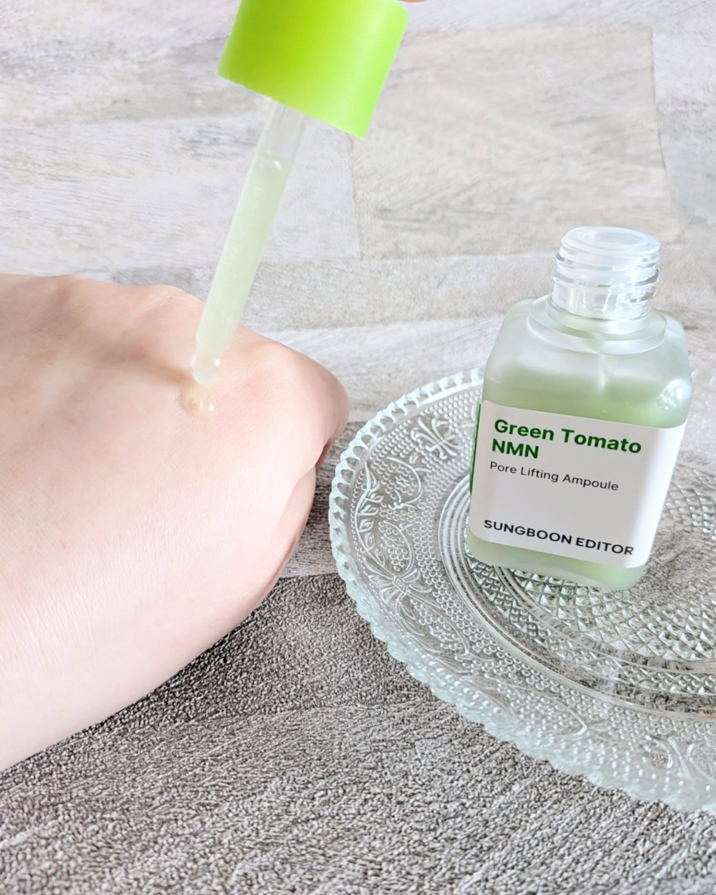 グリーントマト NMN ポア リフティング アンプル/SUNGBOON EDITOR（成分エディター）/美容液を使ったクチコミ（3枚目）