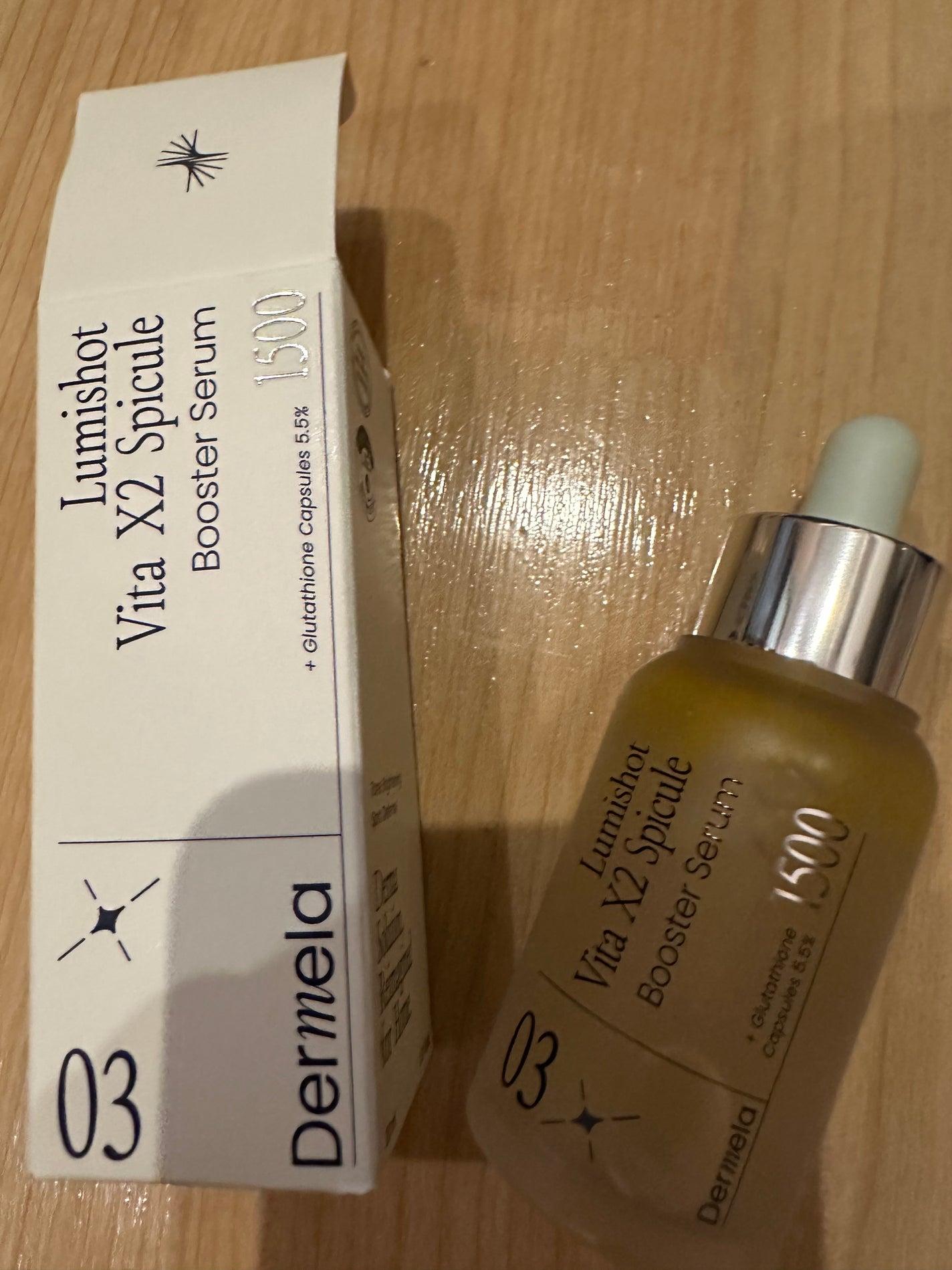 ダーメラ ルミショット・Wビタセラム/Dermela/美容液を使ったクチコミ(1枚目)