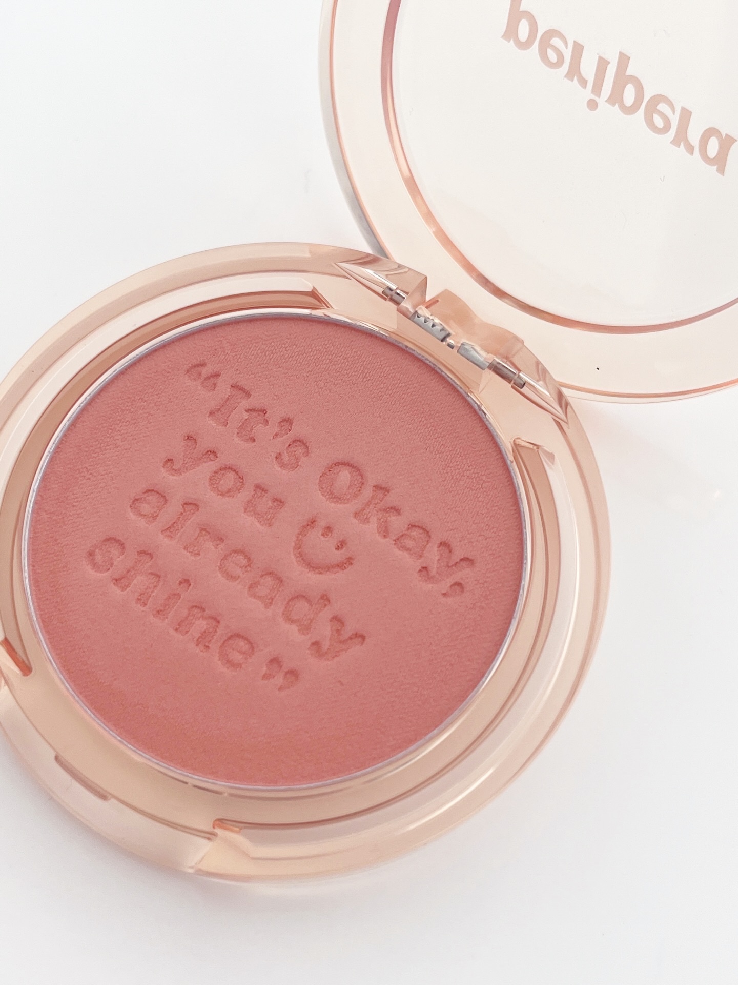 ピュア ブラッシュド サンシャイン チーク/PERIPERA/パウダーチークを使ったクチコミ（3枚目）