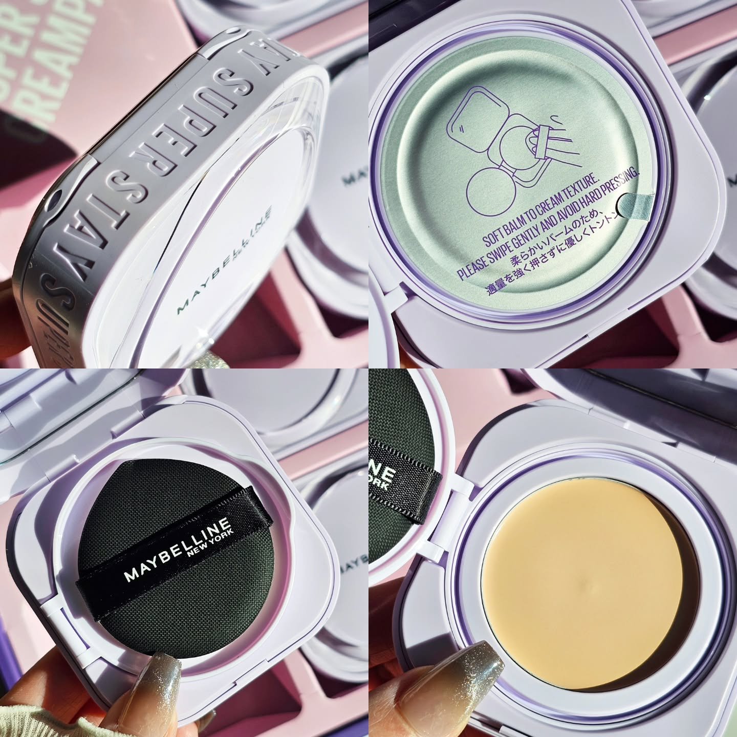 SPステイ クリームパクト ファンデーション/MAYBELLINE NEW YORK/クリーム・エマルジョンファンデーションを使ったクチコミ（2枚目）