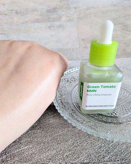 グリーントマト NMN ポア リフティング アンプル/SUNGBOON EDITOR(成分エディター)/美容液を使ったクチコミ(4枚目)