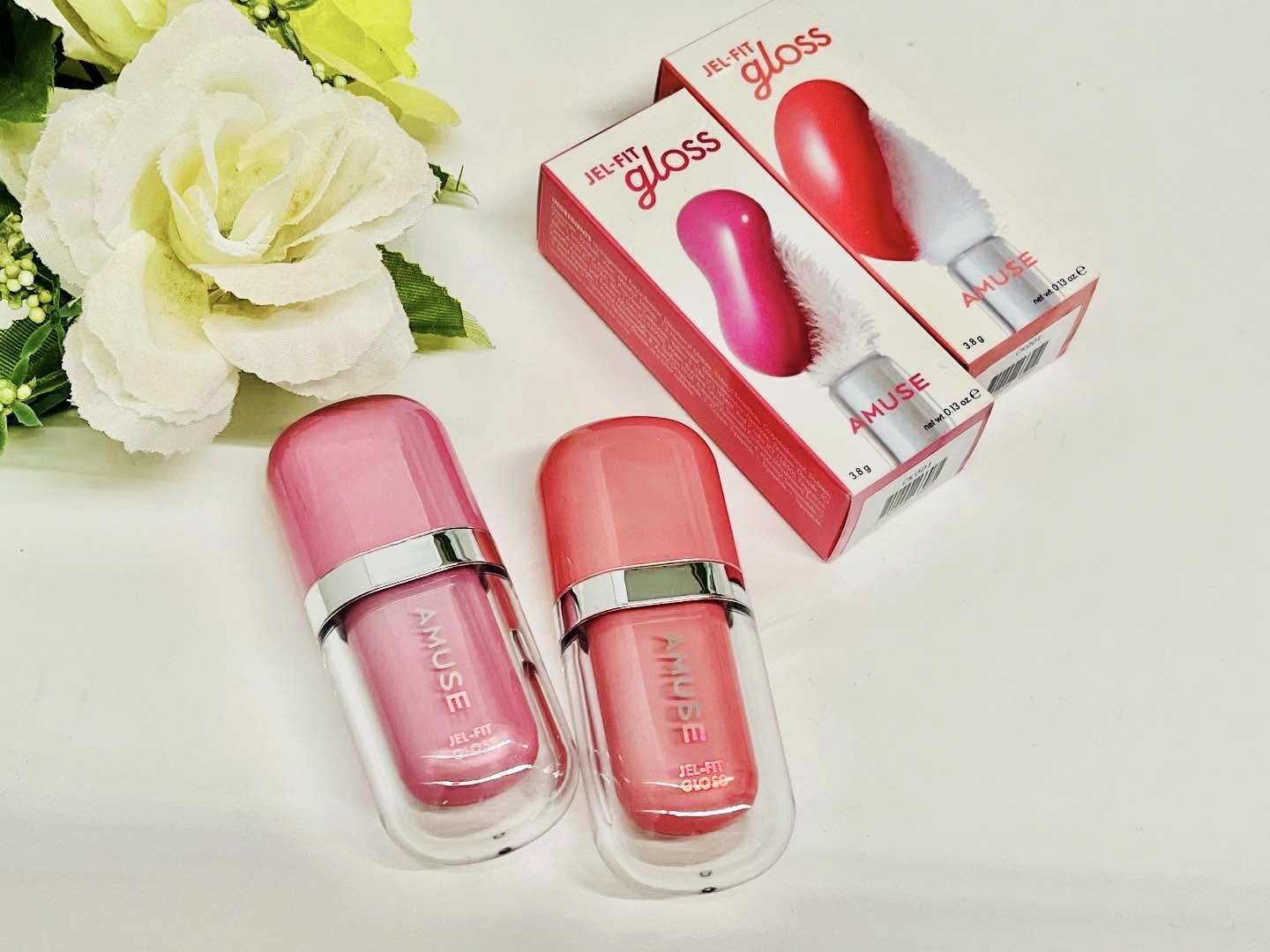 ジェルフィットグロス/AMUSE/リップグロスを使ったクチコミ（1枚目）