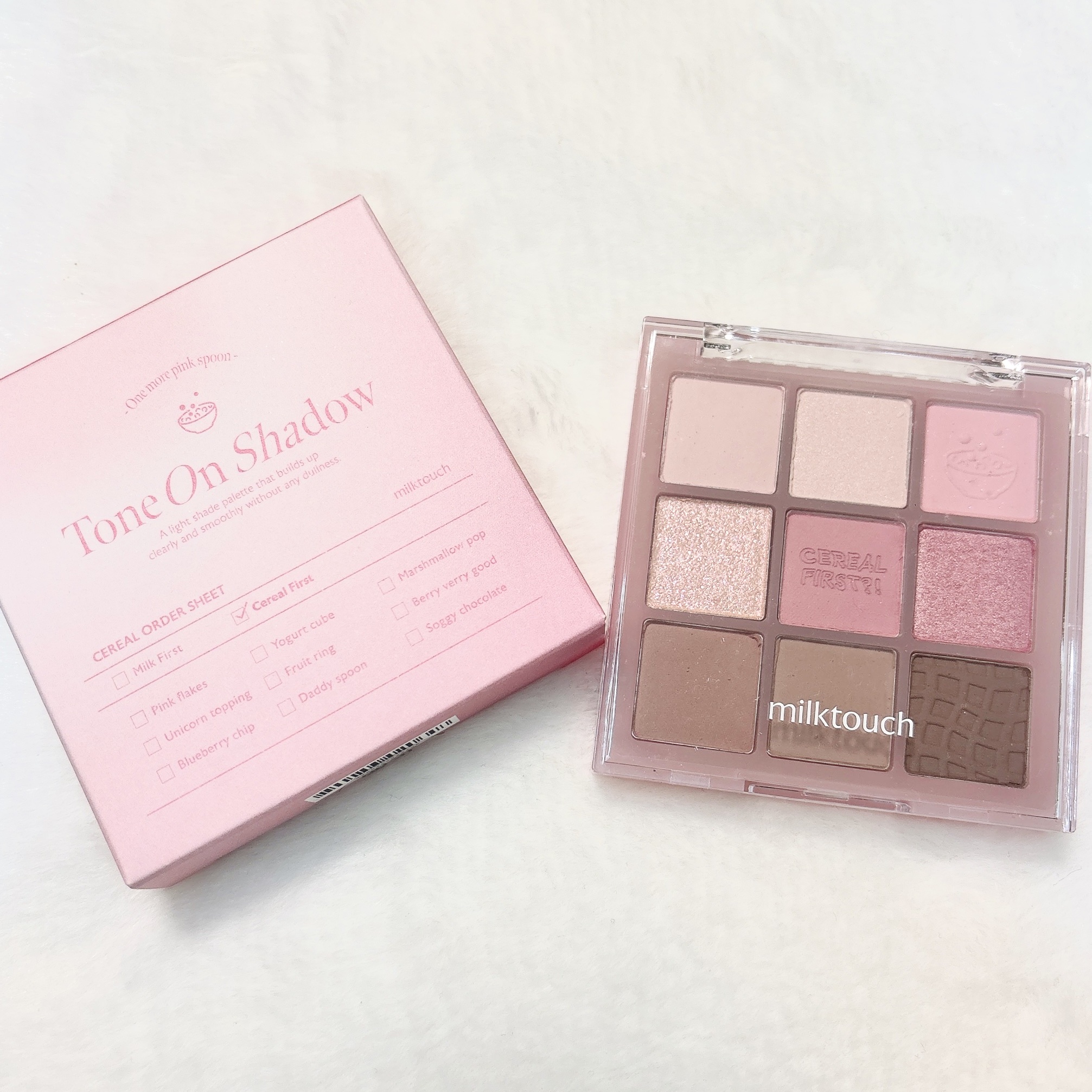 トーンオンシャドウパレット/Milk Touch/アイシャドウパレットを使ったクチコミ（1枚目）