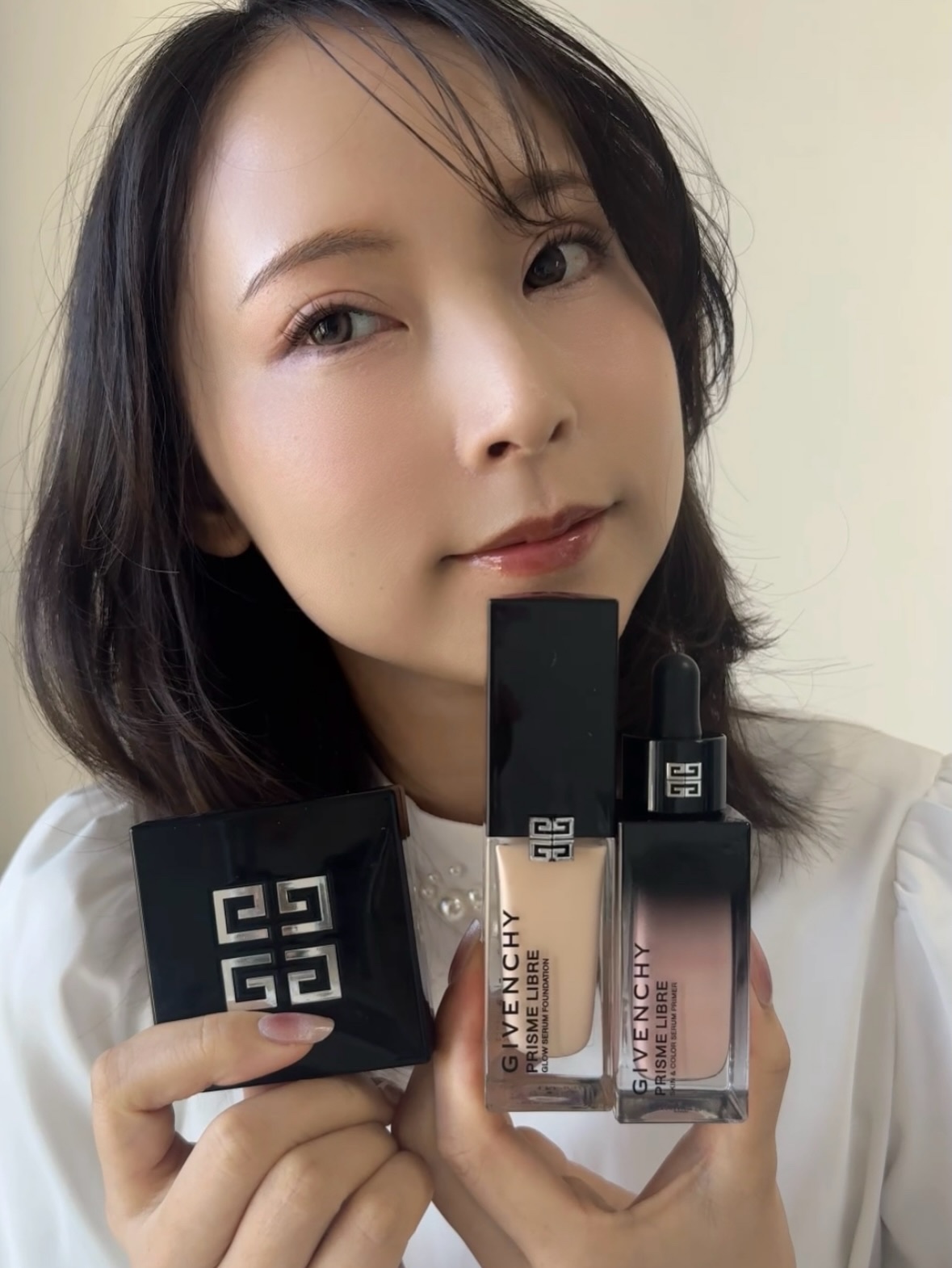 プリズム・リーブル・ケア＆カラー・セラム・プライマー		/GIVENCHY/化粧下地を使ったクチコミ（3枚目）