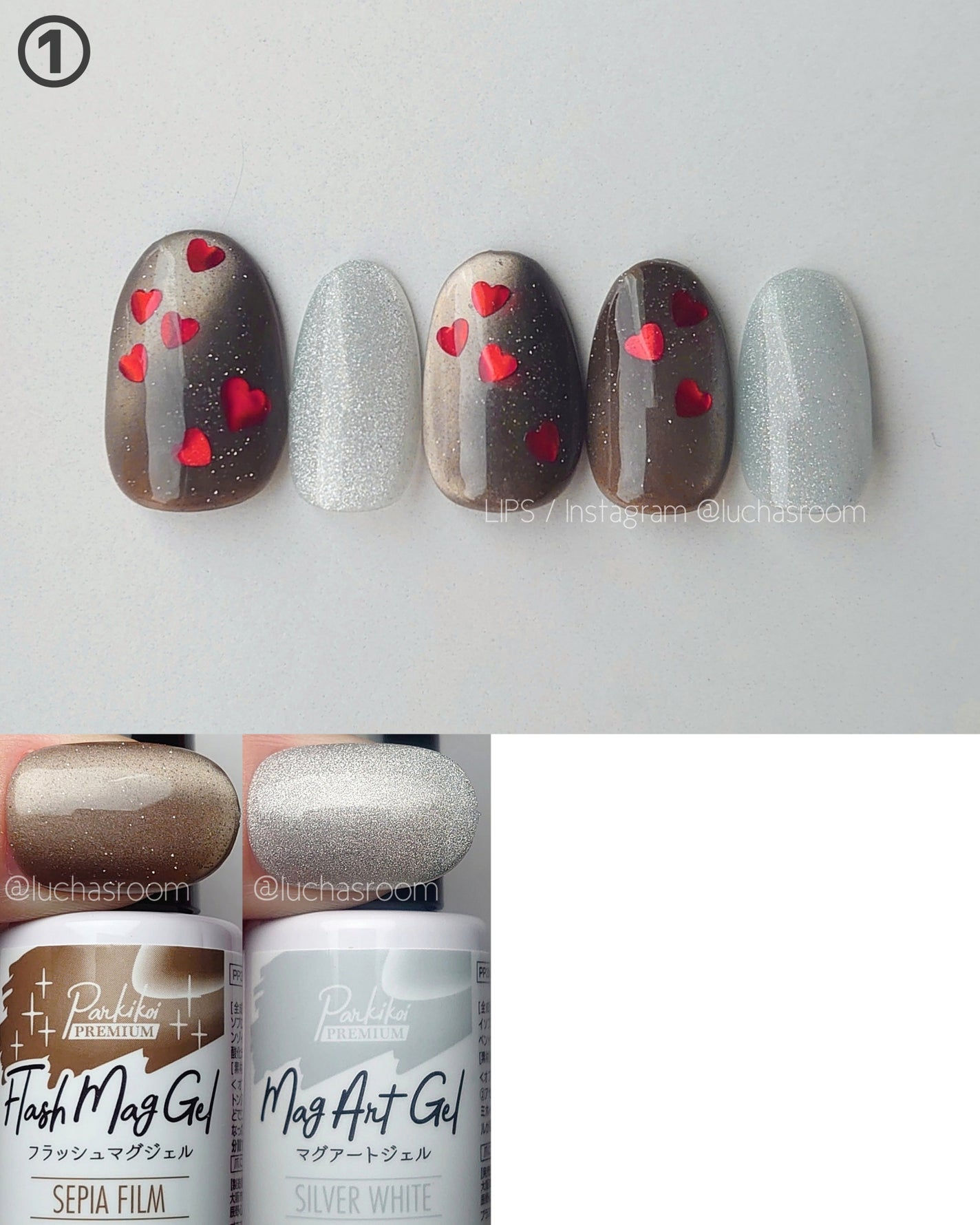 ジェルネイル(ライト対応)/セリア/ジェルネイルを使ったクチコミ(2枚目)