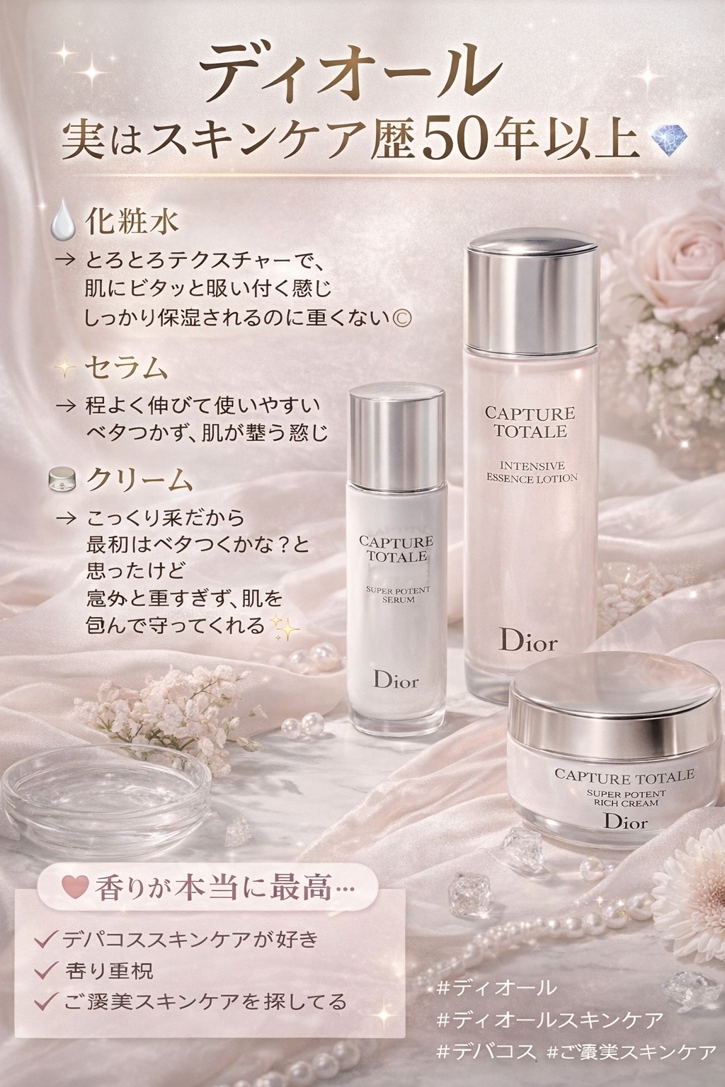 ディオール カプチュール ル セラム/Dior/美容液を使ったクチコミ（1枚目）