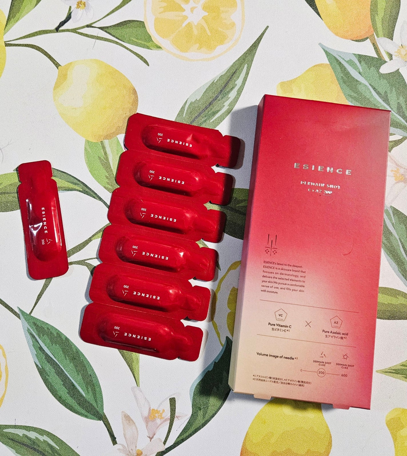 C×AZ ダーマインショット200/ESIENCE/美容液を使ったクチコミ(2枚目)