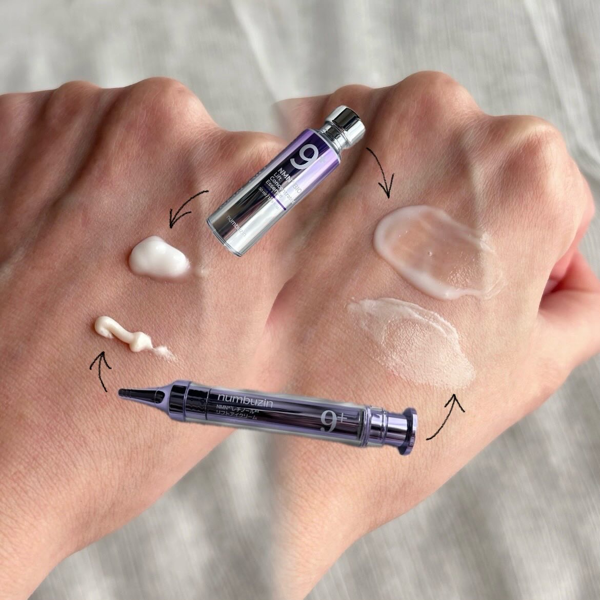 9番 NMNバイオリフト濃縮美容液/numbuzin/美容液を使ったクチコミ（2枚目）