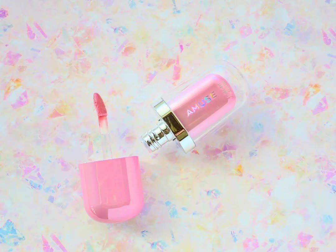 ジェルフィットグロス/AMUSE/リップグロスを使ったクチコミ（3枚目）