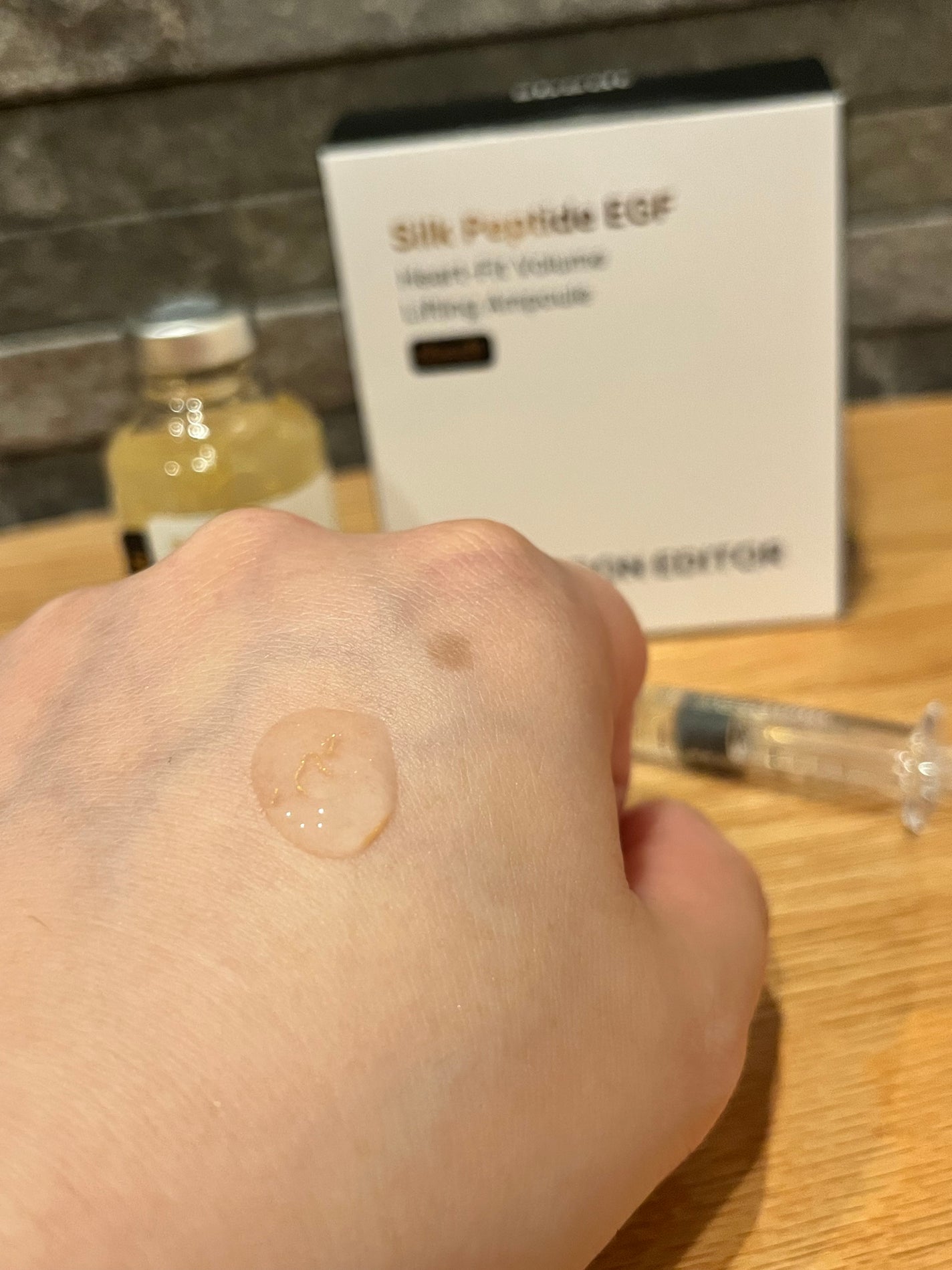 シルク ペプチド EGF ハートフィットボリューム リフティング アンプル/SUNGBOON EDITOR(成分エディター)/美容液を使ったクチコミ(7枚目)