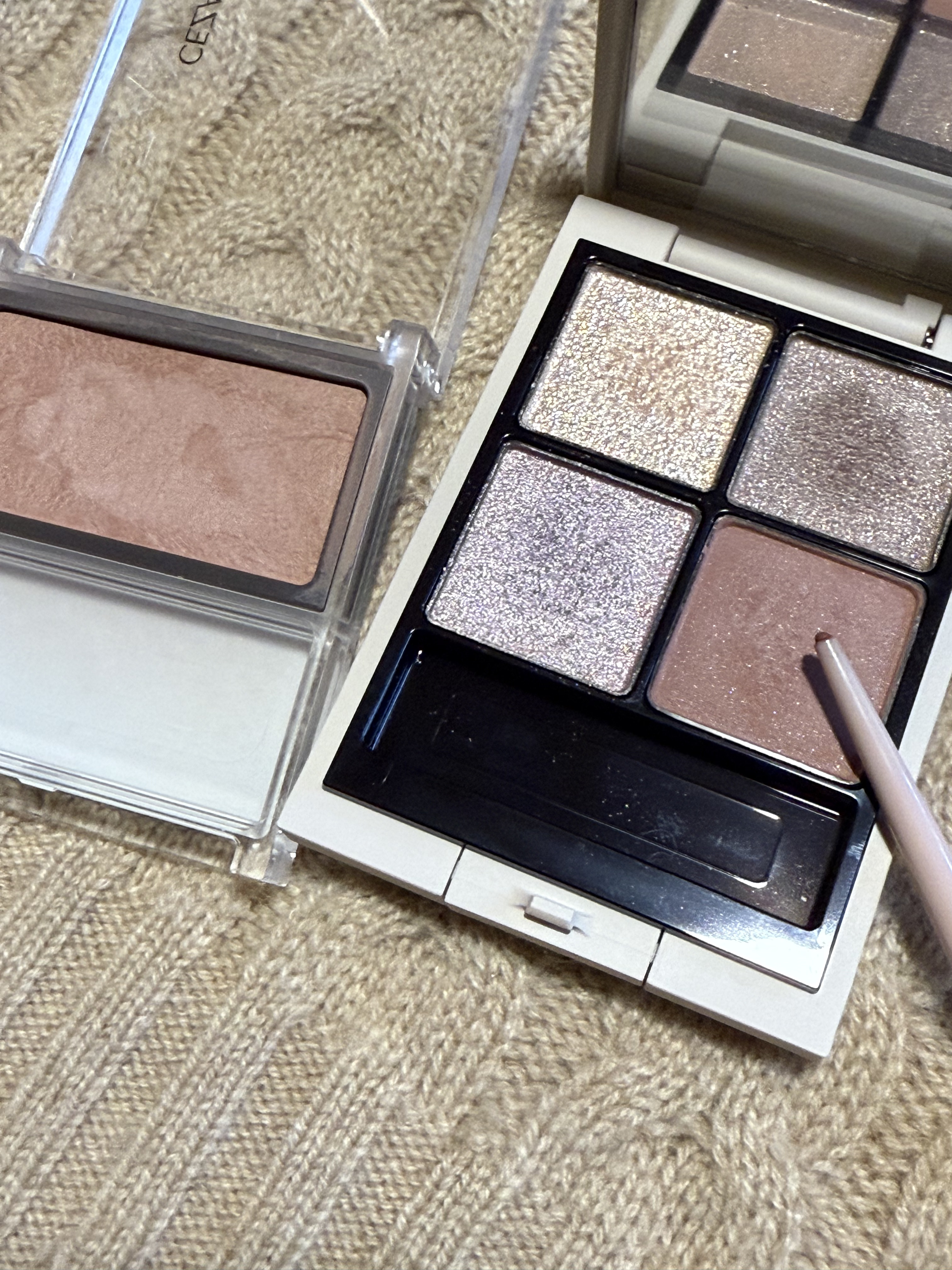 RMK シンクロマティック アイシャドウパレット/RMK/アイシャドウパレットを使ったクチコミ（3枚目）