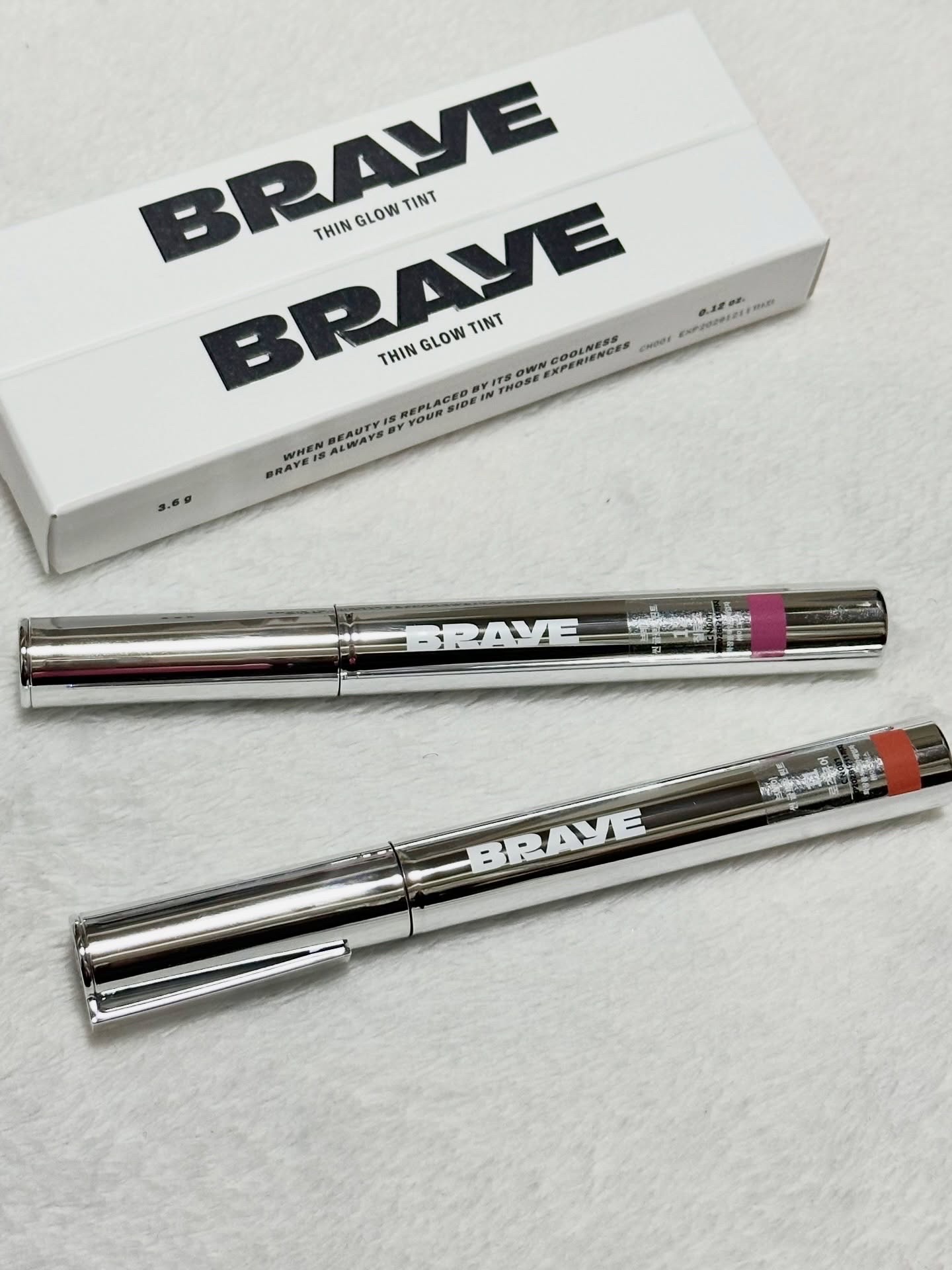 THIN GLOW TINT/BRAYE/口紅を使ったクチコミ（1枚目）