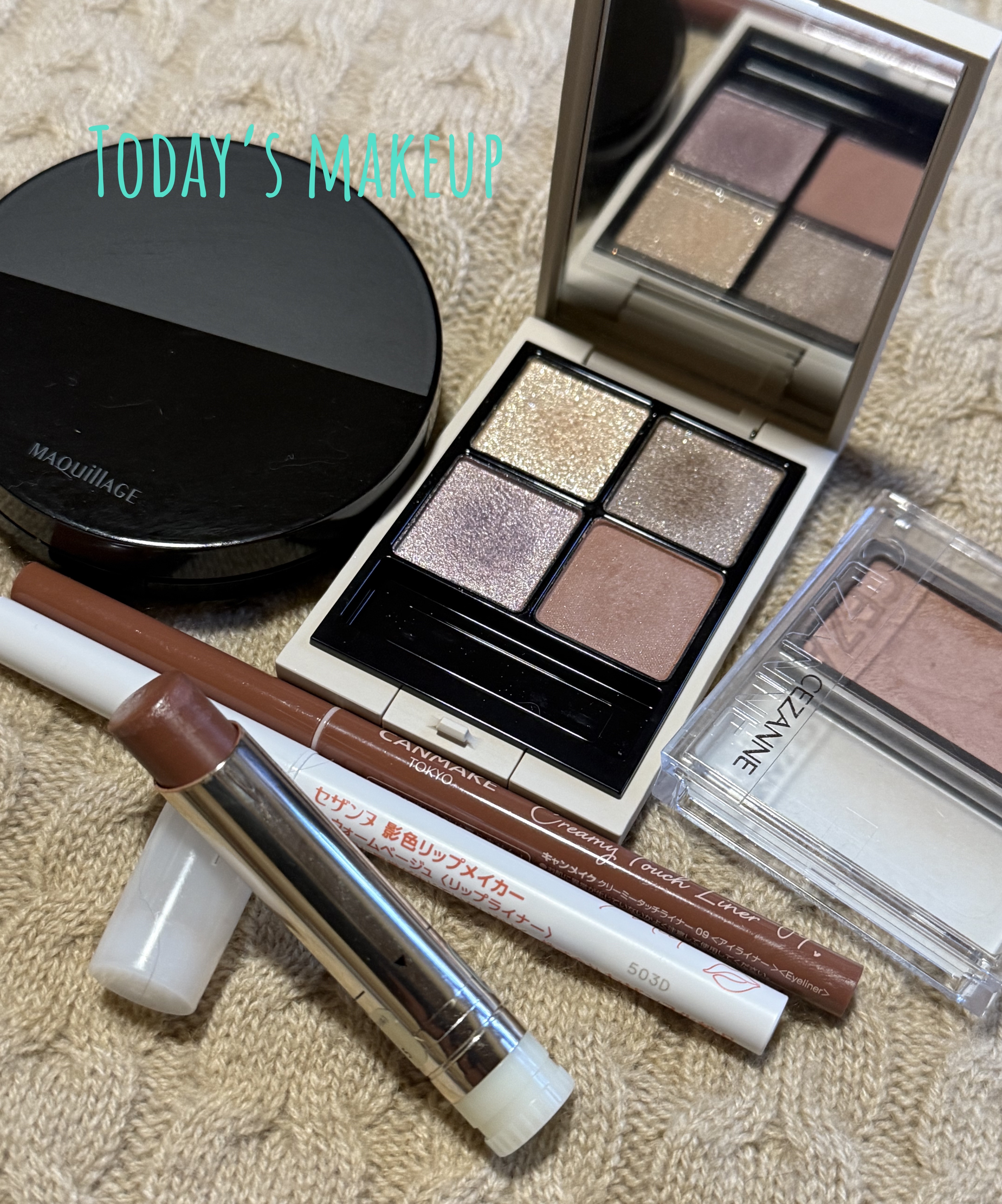 RMK シンクロマティック アイシャドウパレット/RMK/アイシャドウパレットを使ったクチコミ（1枚目）