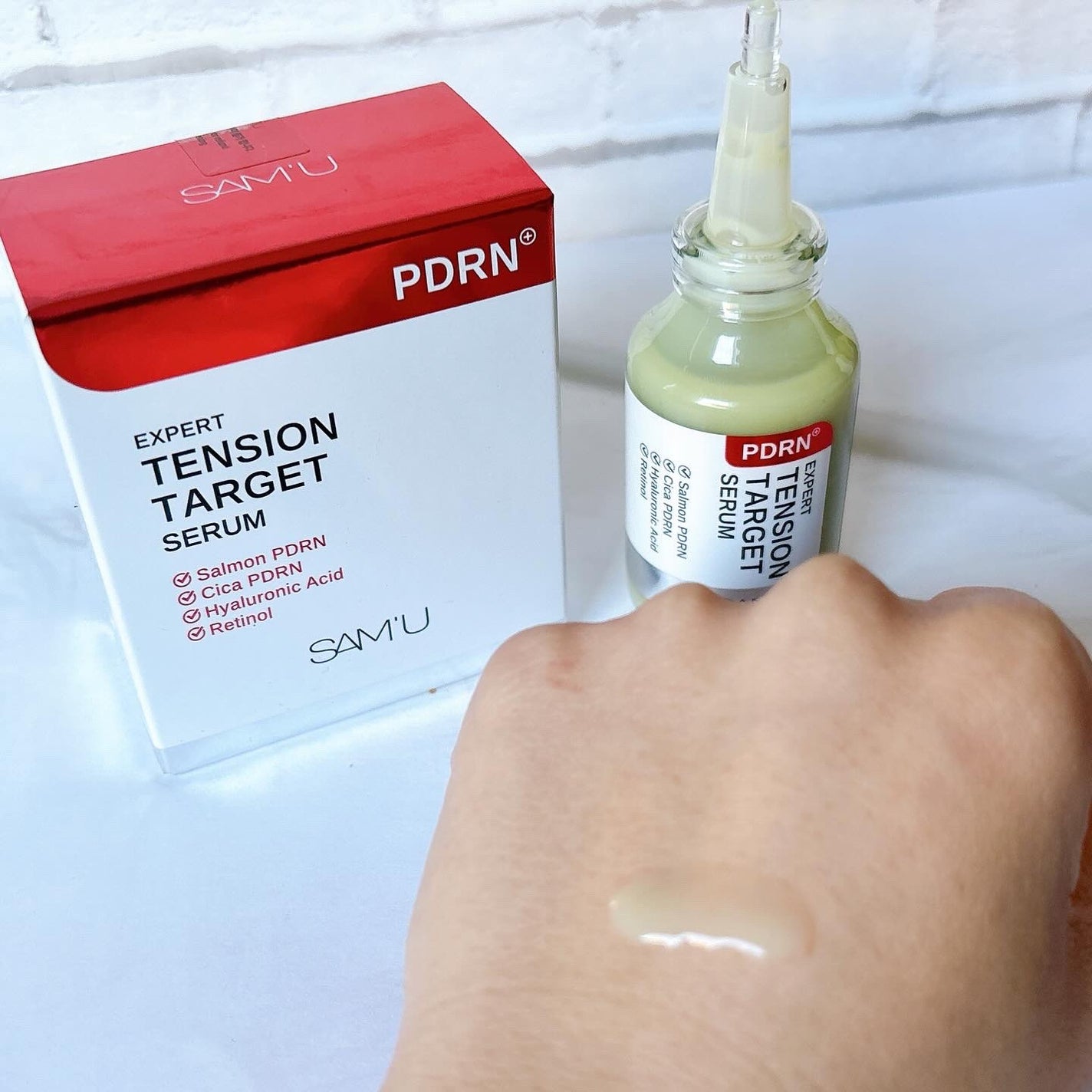 PDRNエキスパートテンションターゲットセラム/SAM'U/美容液を使ったクチコミ(2枚目)