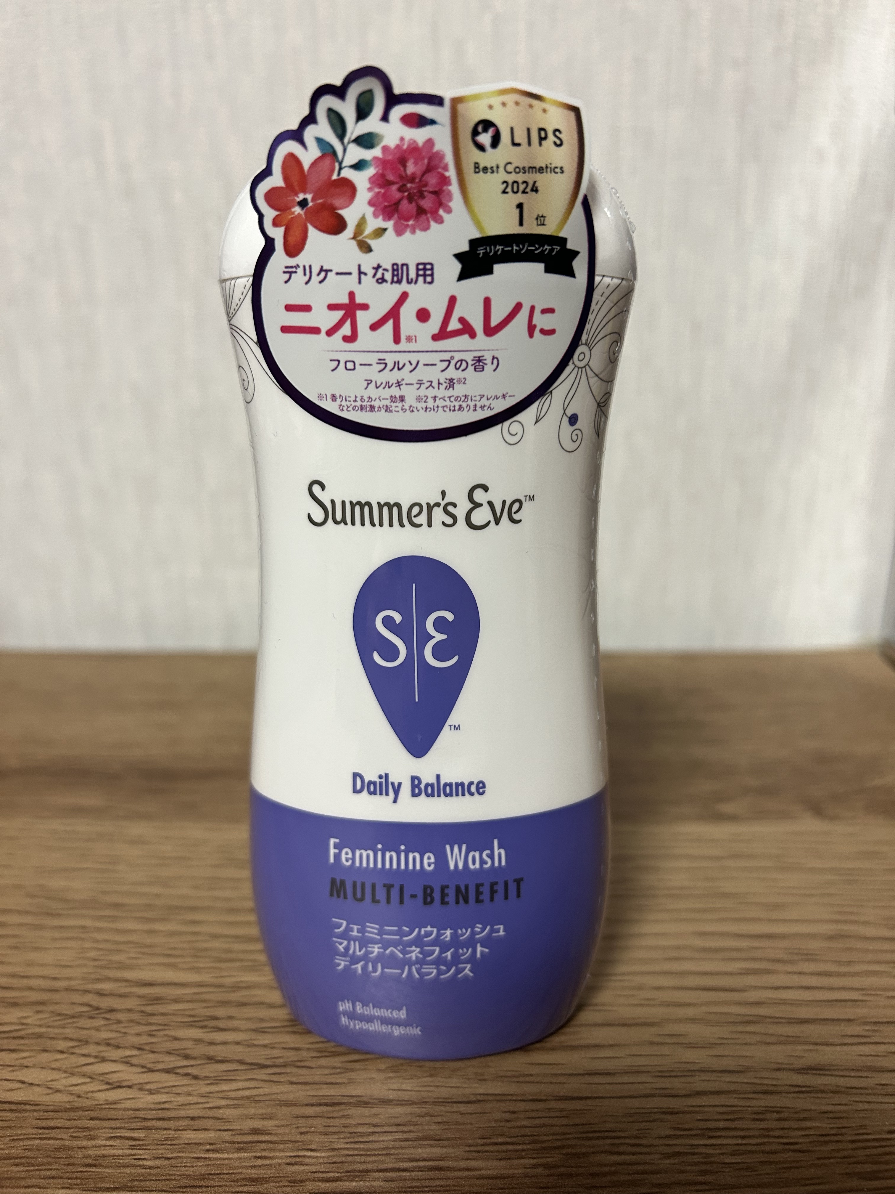 フェミニンウォッシュ マルチベネフィット デイリーバランス/Summer's Eve(サマーズイブ)/デリケートゾーンケアを使ったクチコミ（2枚目）