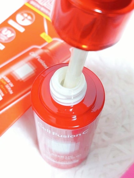 Cell Fusion C レーザーUVポアサンセラム/Cell Fusion C(セルフュージョンシー)/日焼け止めローションを使ったクチコミ(2枚目)