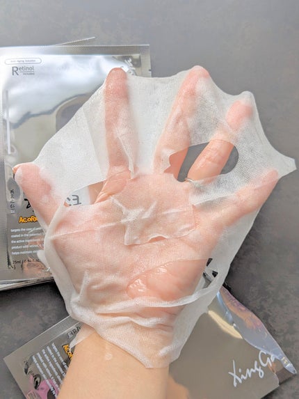 コスメ大好き☆きらら on LIPS 「XingGa どんぐりスピキュールマスクを使ってみました✨どん..」(5枚目)